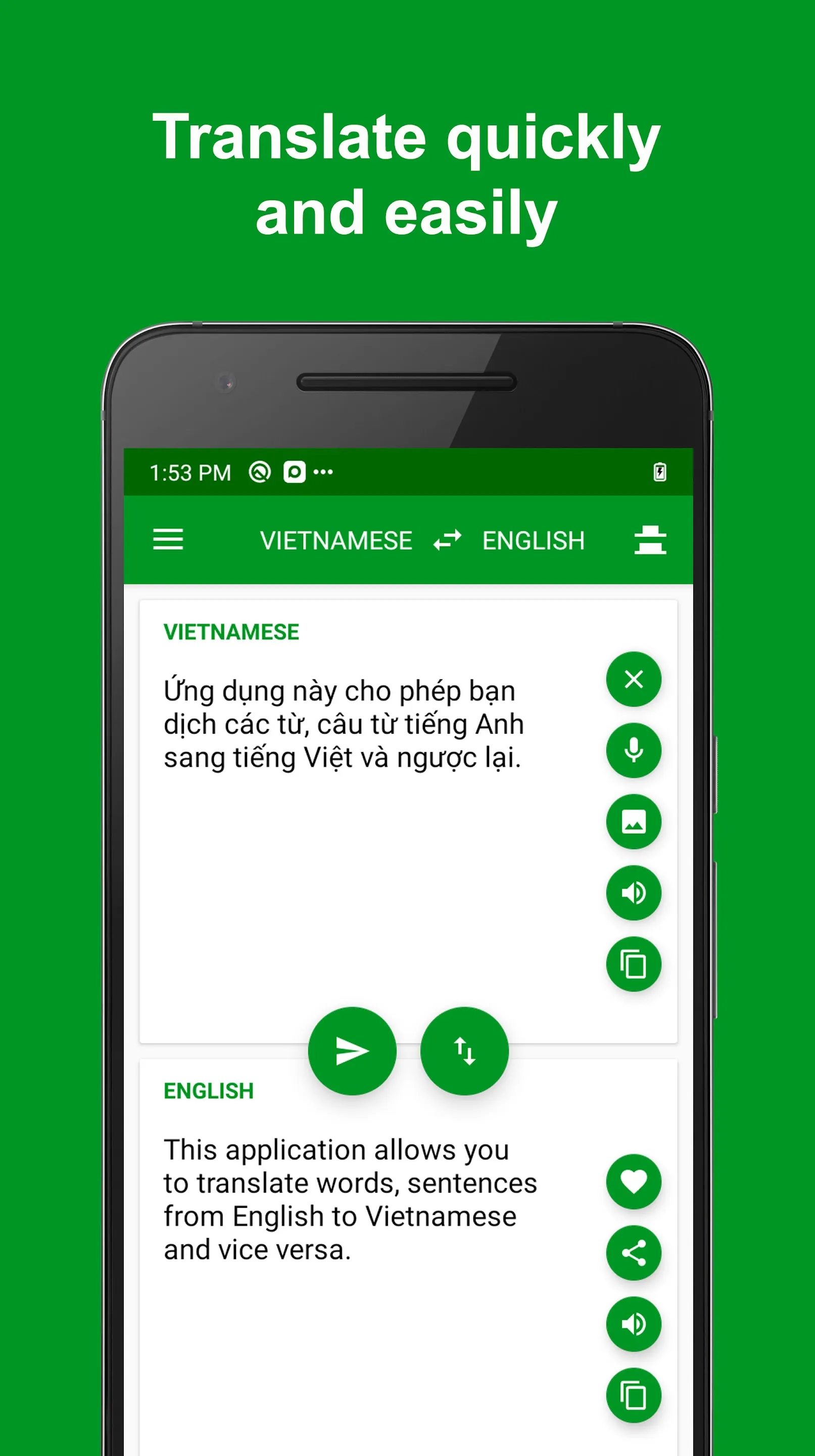 Vietnamese English Translator | Indus Appstore | Screenshot