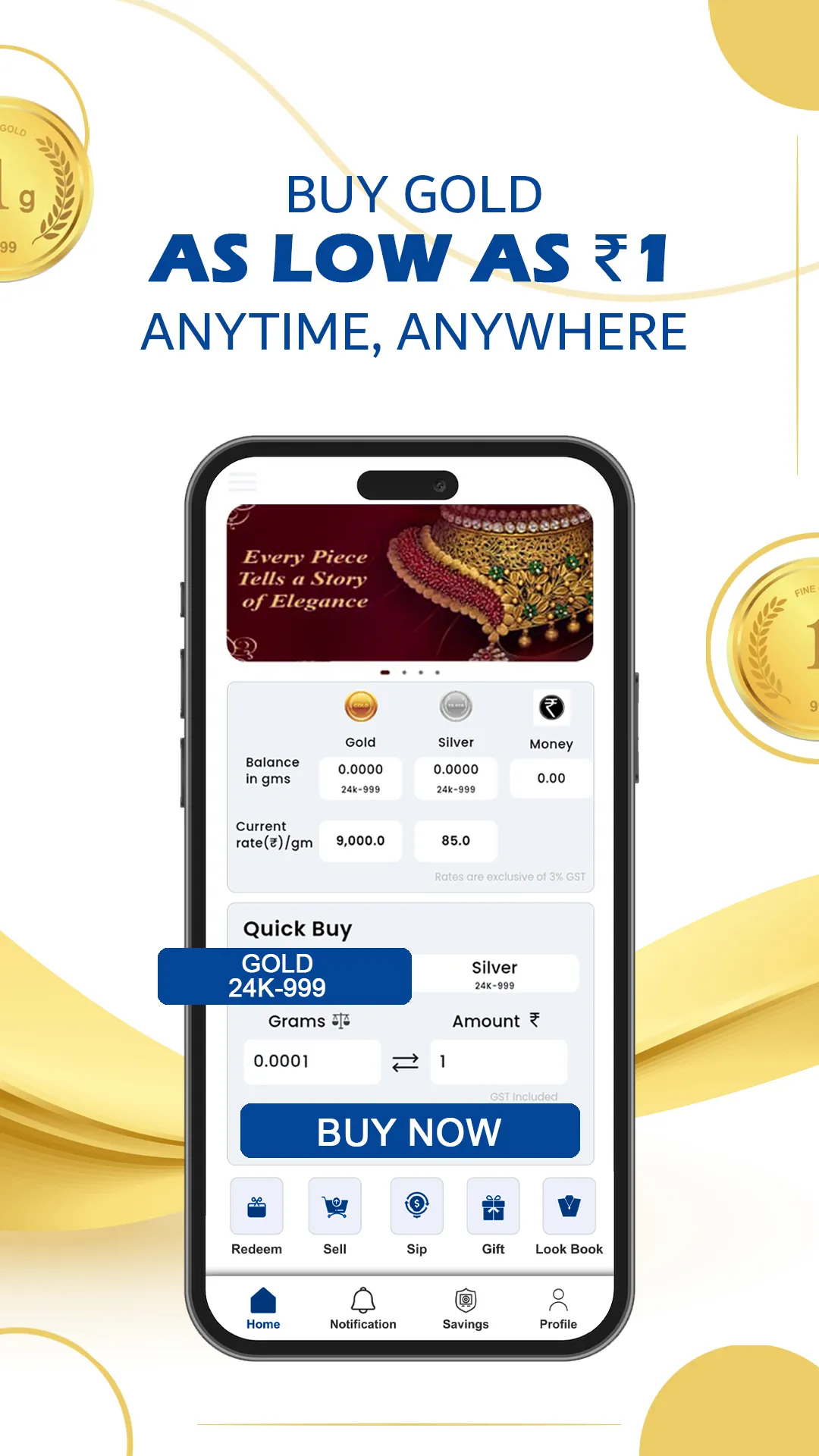 AASHIRWAD JEWELLERS | Indus Appstore | Screenshot