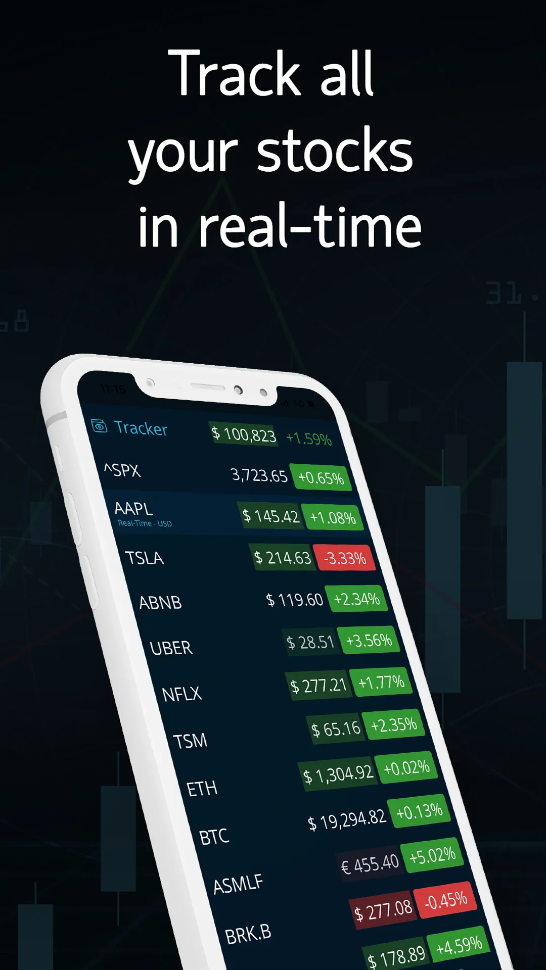 LiveQuote Stock Market Tracker | Indus Appstore | Screenshot