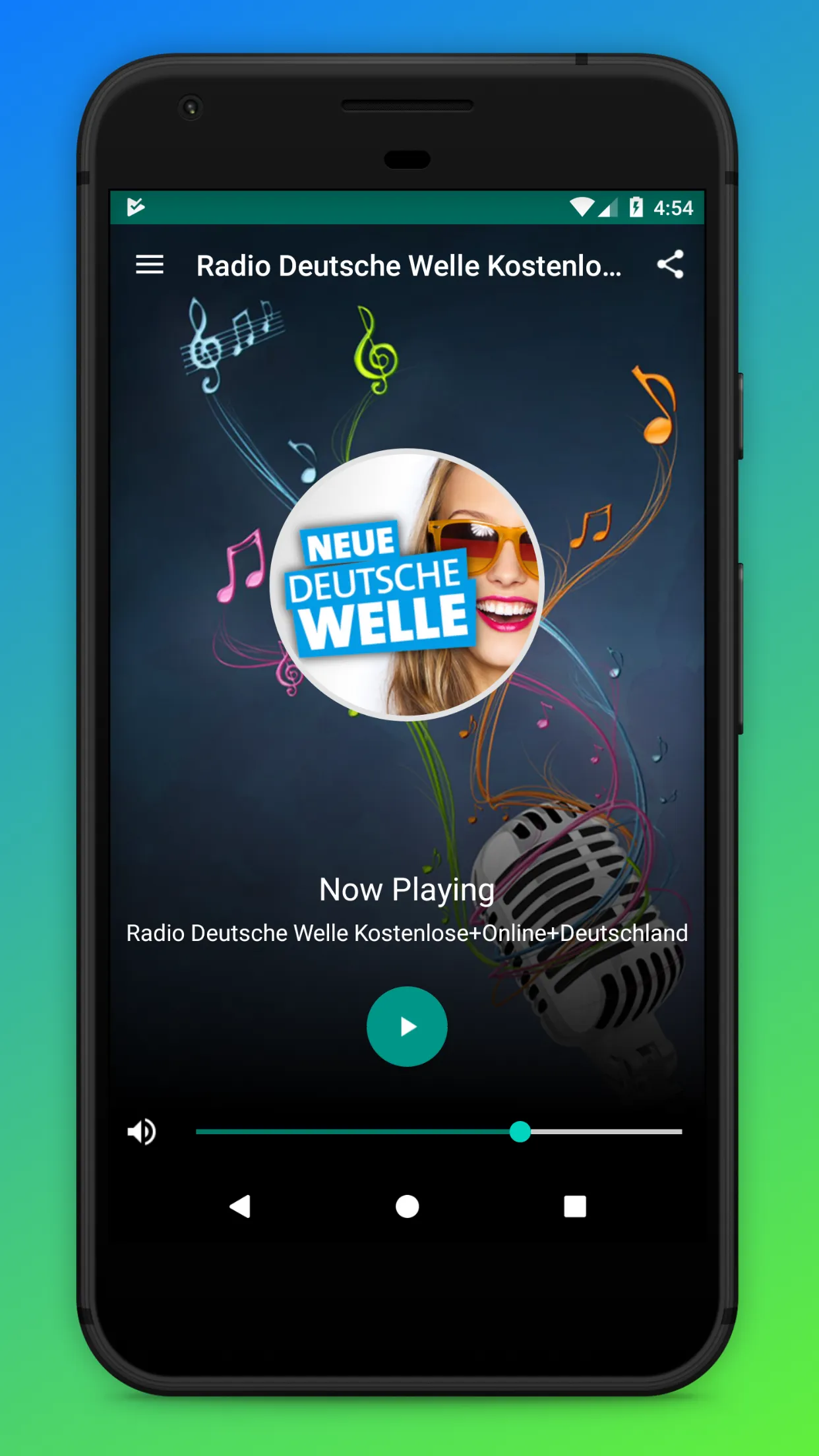 Radio Deutsche Welle App DE | Indus Appstore | Screenshot