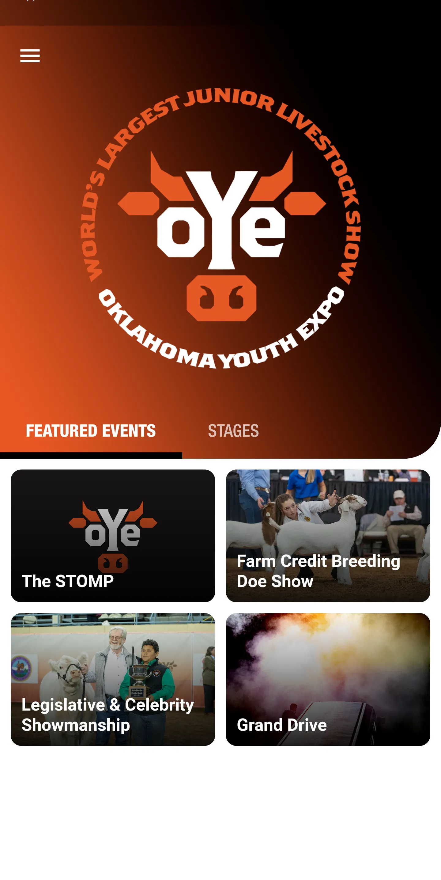 Oklahoma Youth Expo | Indus Appstore | Screenshot