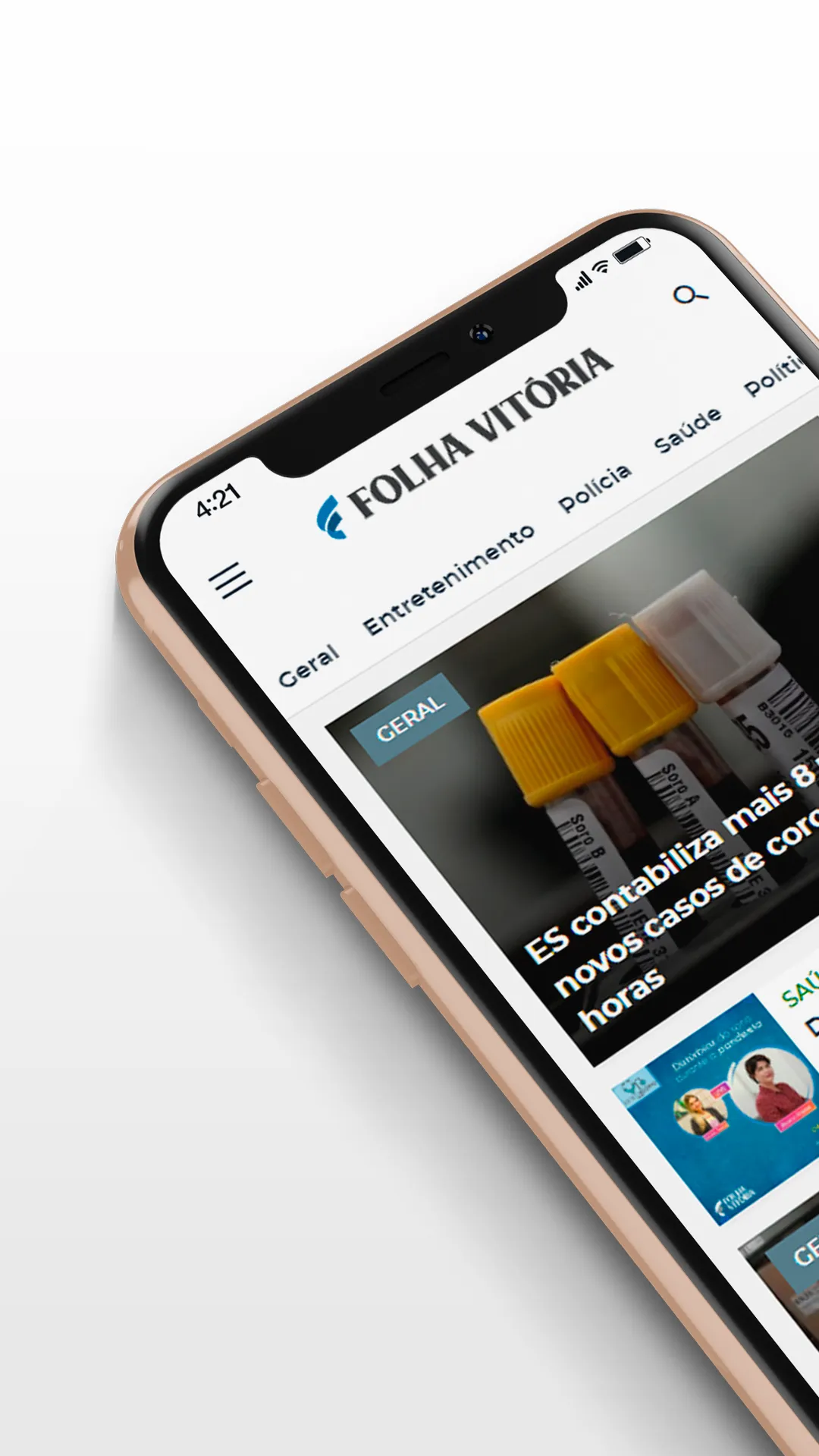 Folha Vitória | Indus Appstore | Screenshot