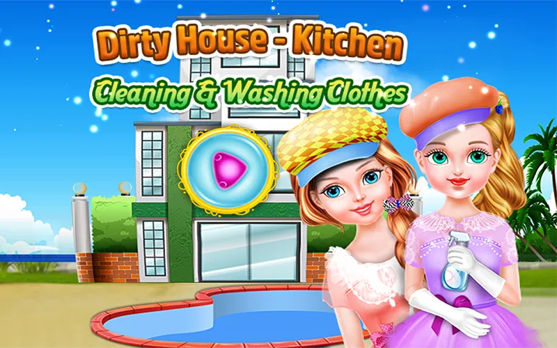 Dirty House - Kitchen Cleaning | Indus Appstore | Screenshot