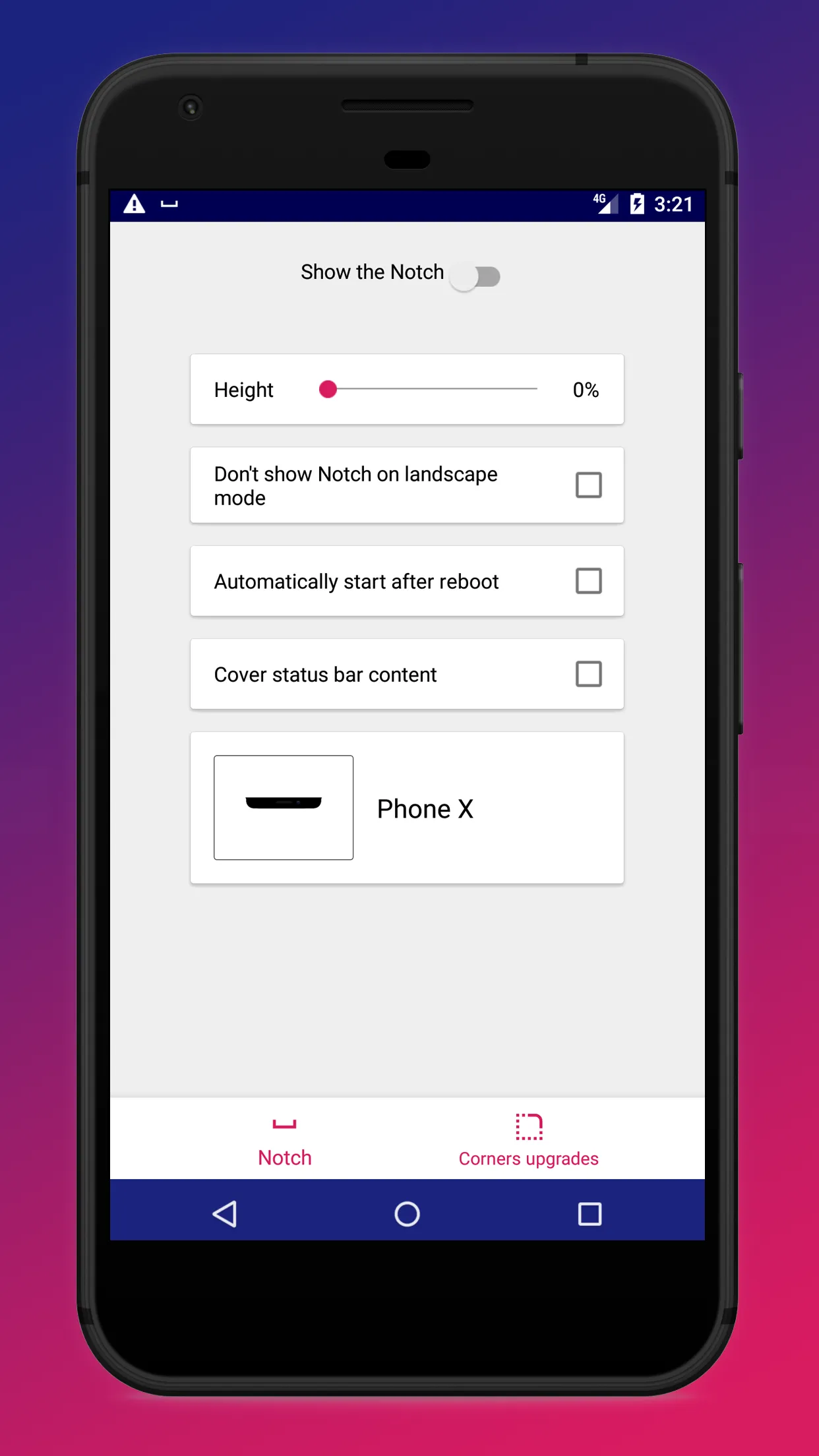 Notches | Notch for Phone X | Indus Appstore | Screenshot