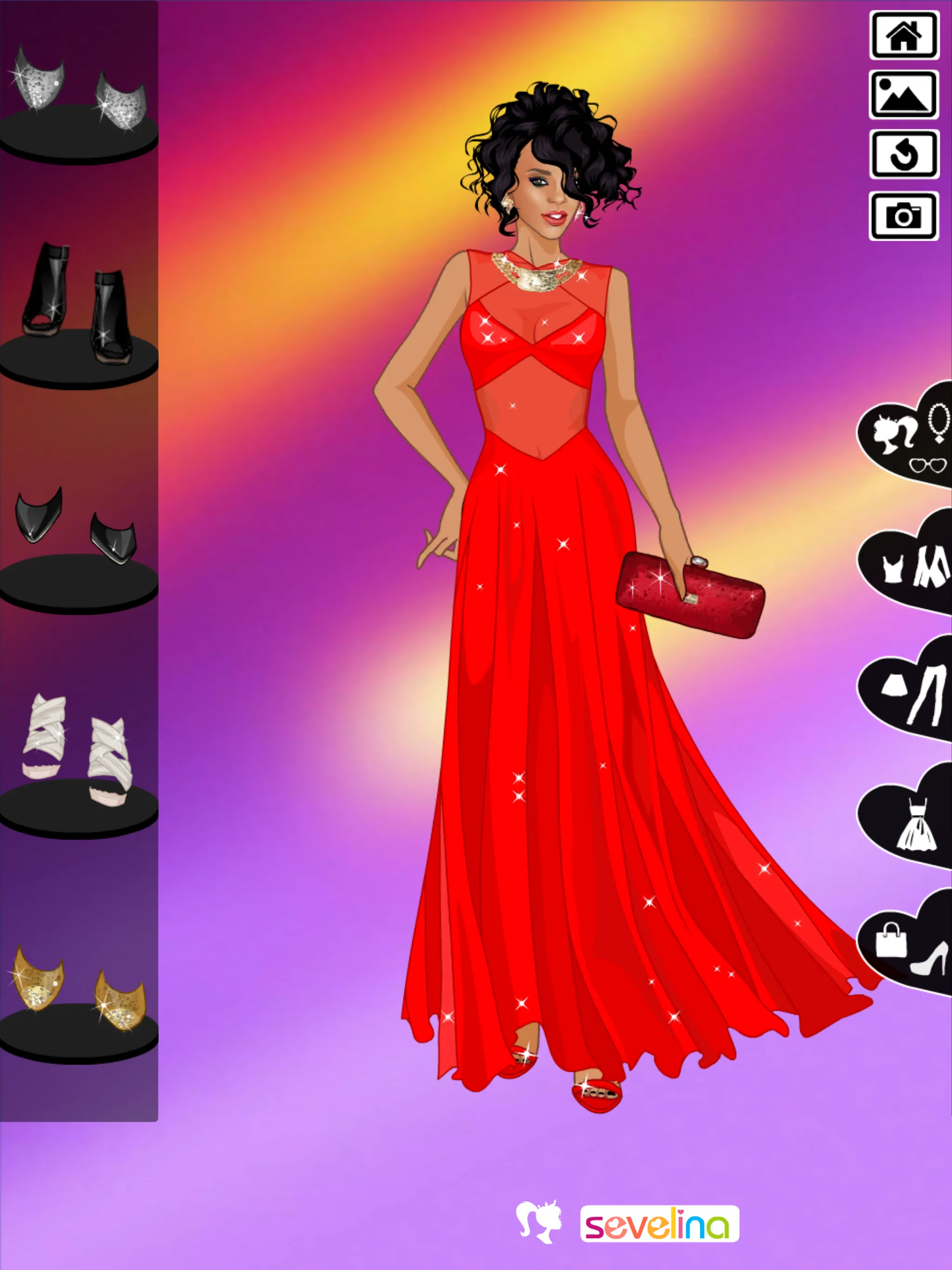 Rihanna Dress up game | Indus Appstore | Screenshot