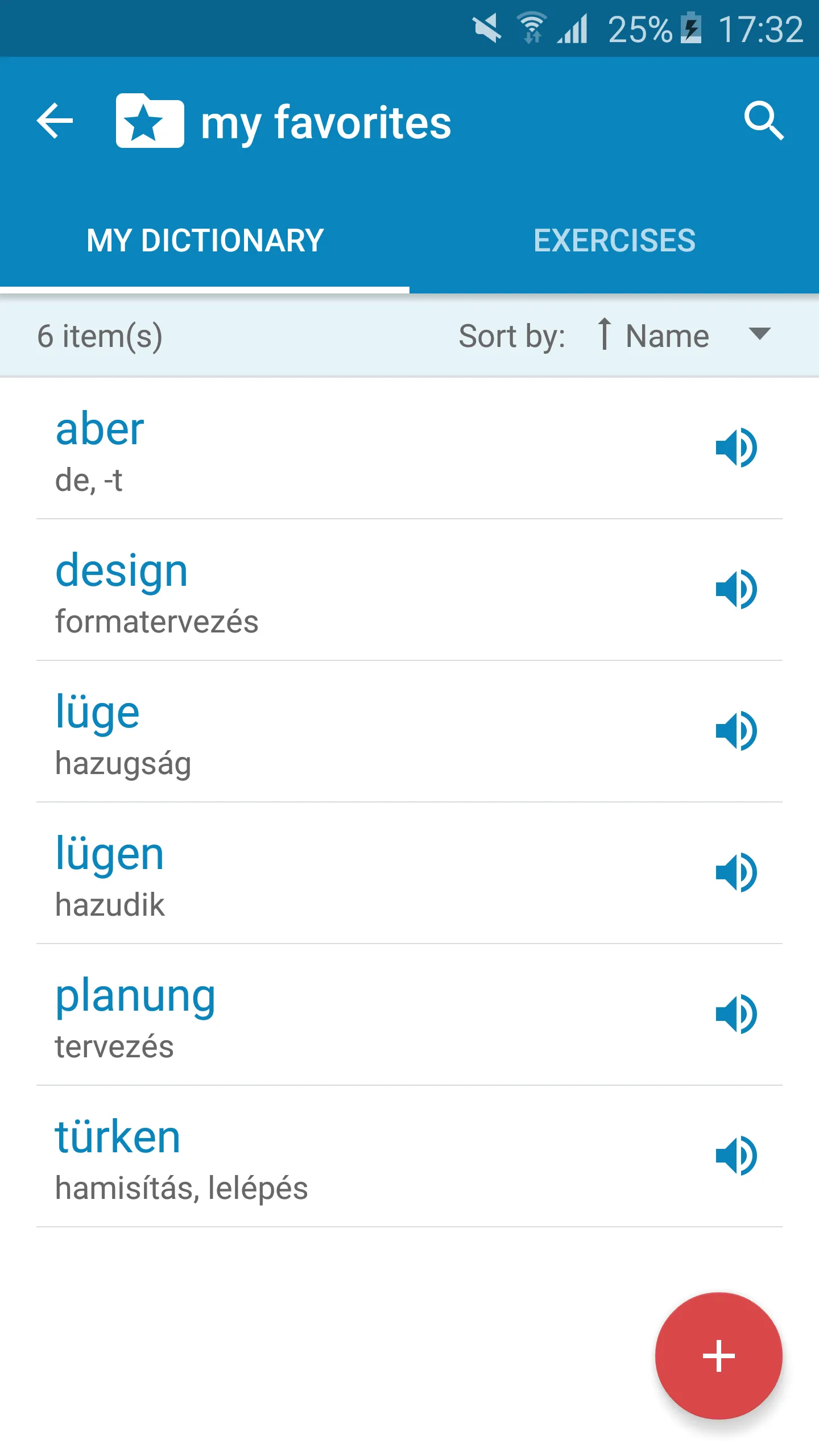 German-Hungarian Dictionary | Indus Appstore | Screenshot