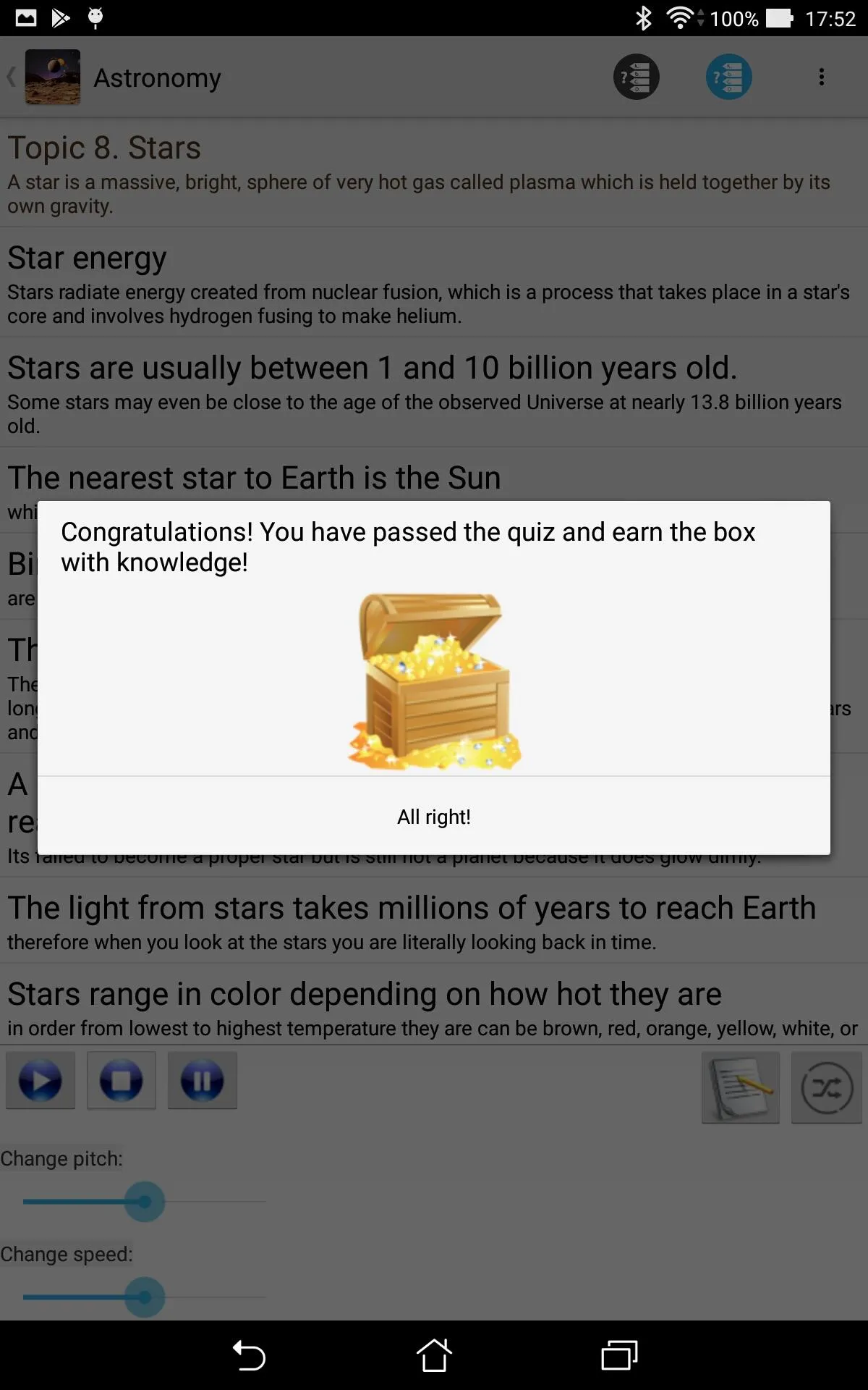 Astronomy, Amazing Space Facts | Indus Appstore | Screenshot