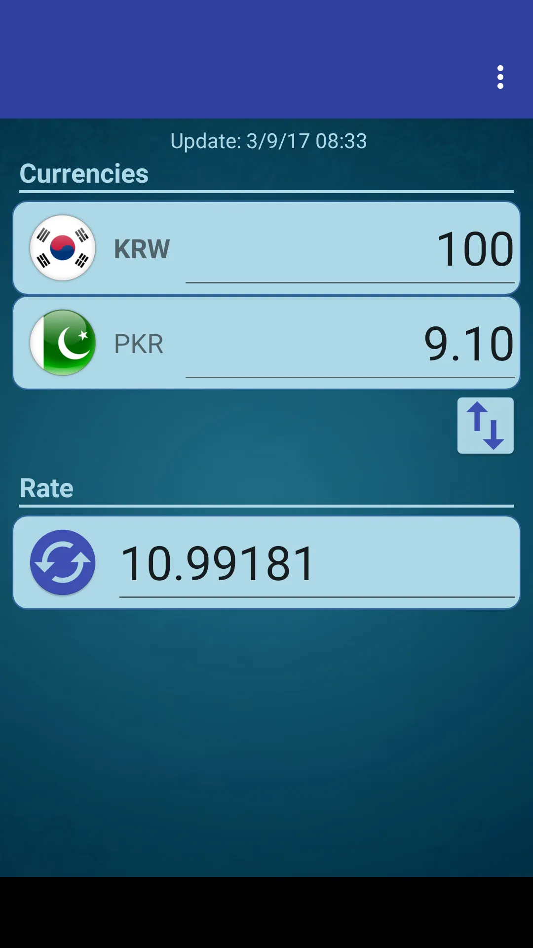 S Korea Won x Pakistan Rupee | Indus Appstore | Screenshot