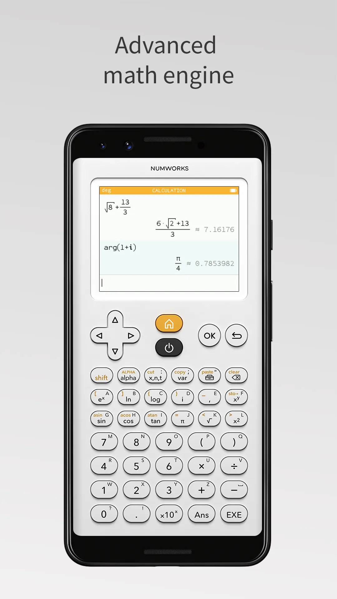 NumWorks Graphing Calculator | Indus Appstore | Screenshot