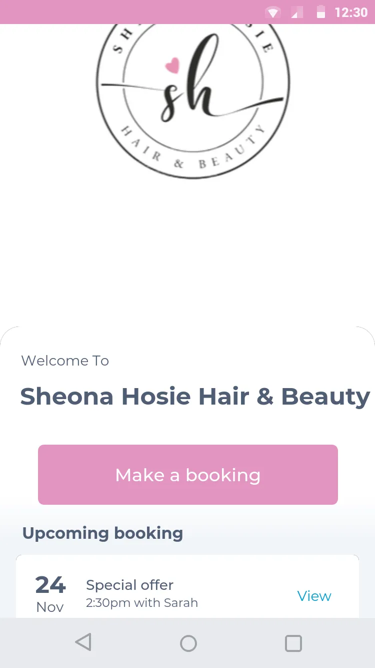 Sheona Hosie Hair & Beauty | Indus Appstore | Screenshot