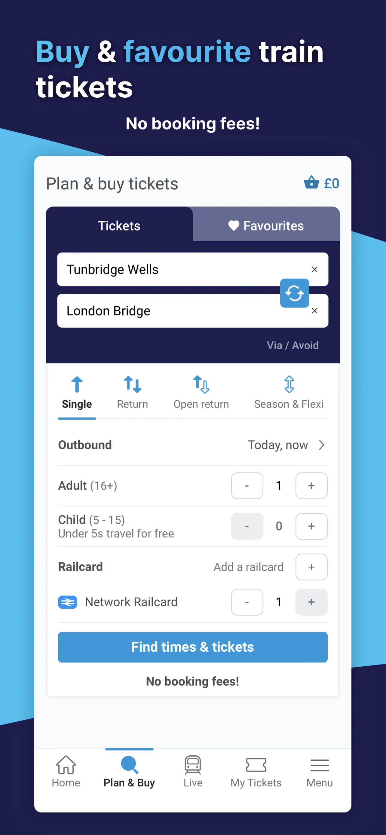 Southeastern: Train tickets | Indus Appstore | Screenshot