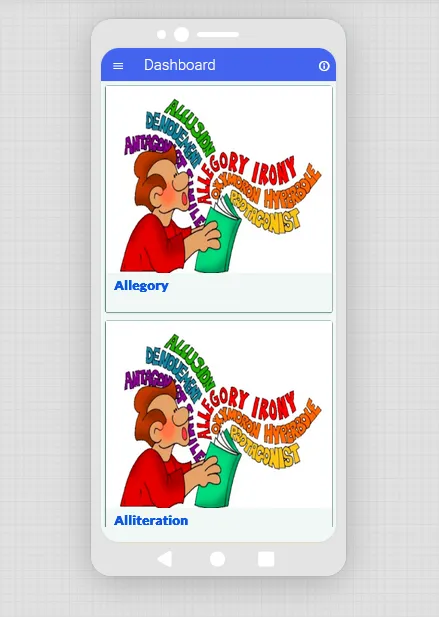 Literary Terms | Indus Appstore | Screenshot