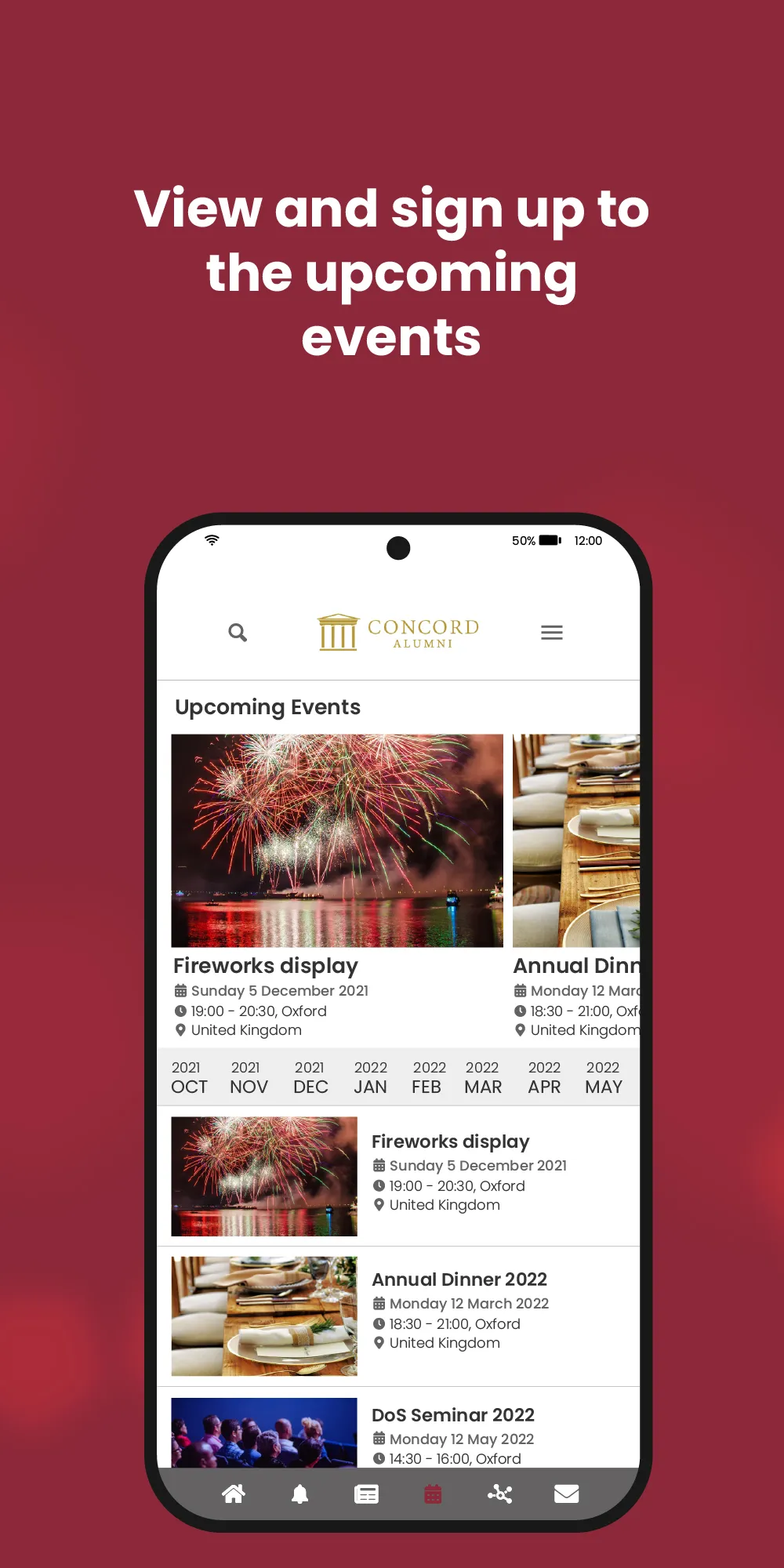 Concord College Alumni Network | Indus Appstore | Screenshot