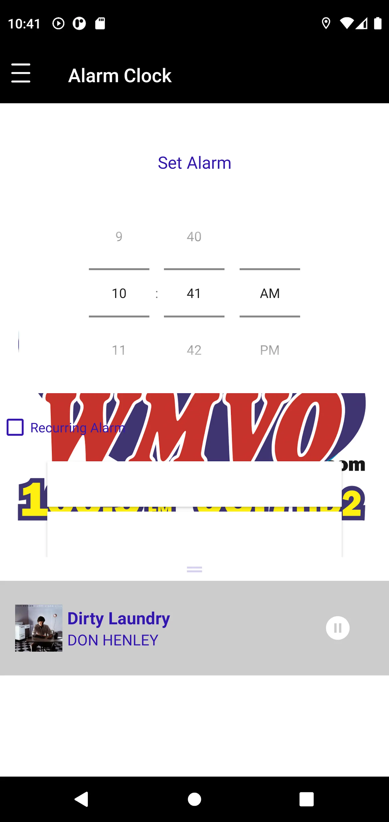 WMVO - AM 1300 | Indus Appstore | Screenshot