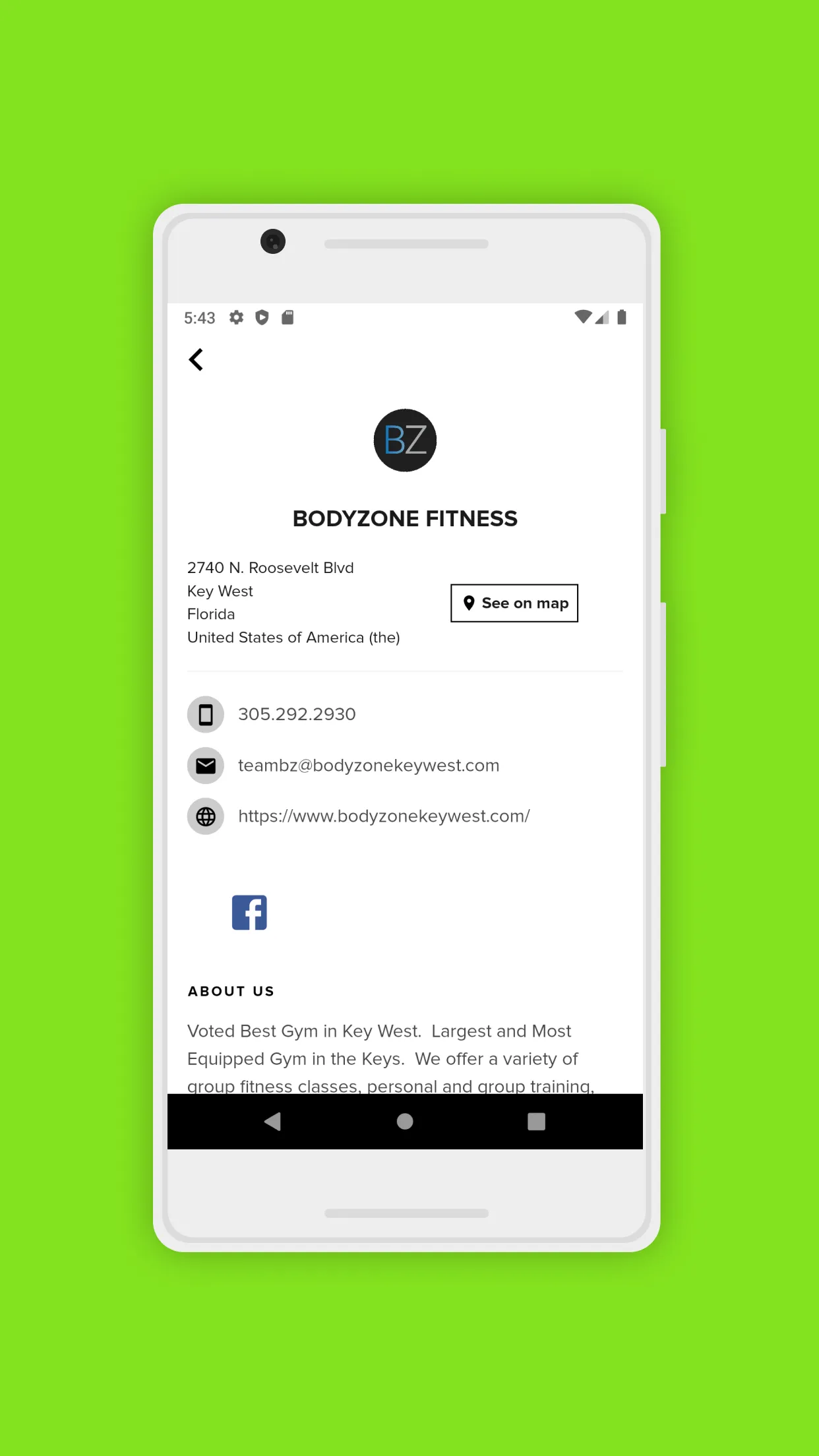 Bodyzone Fitness | Indus Appstore | Screenshot