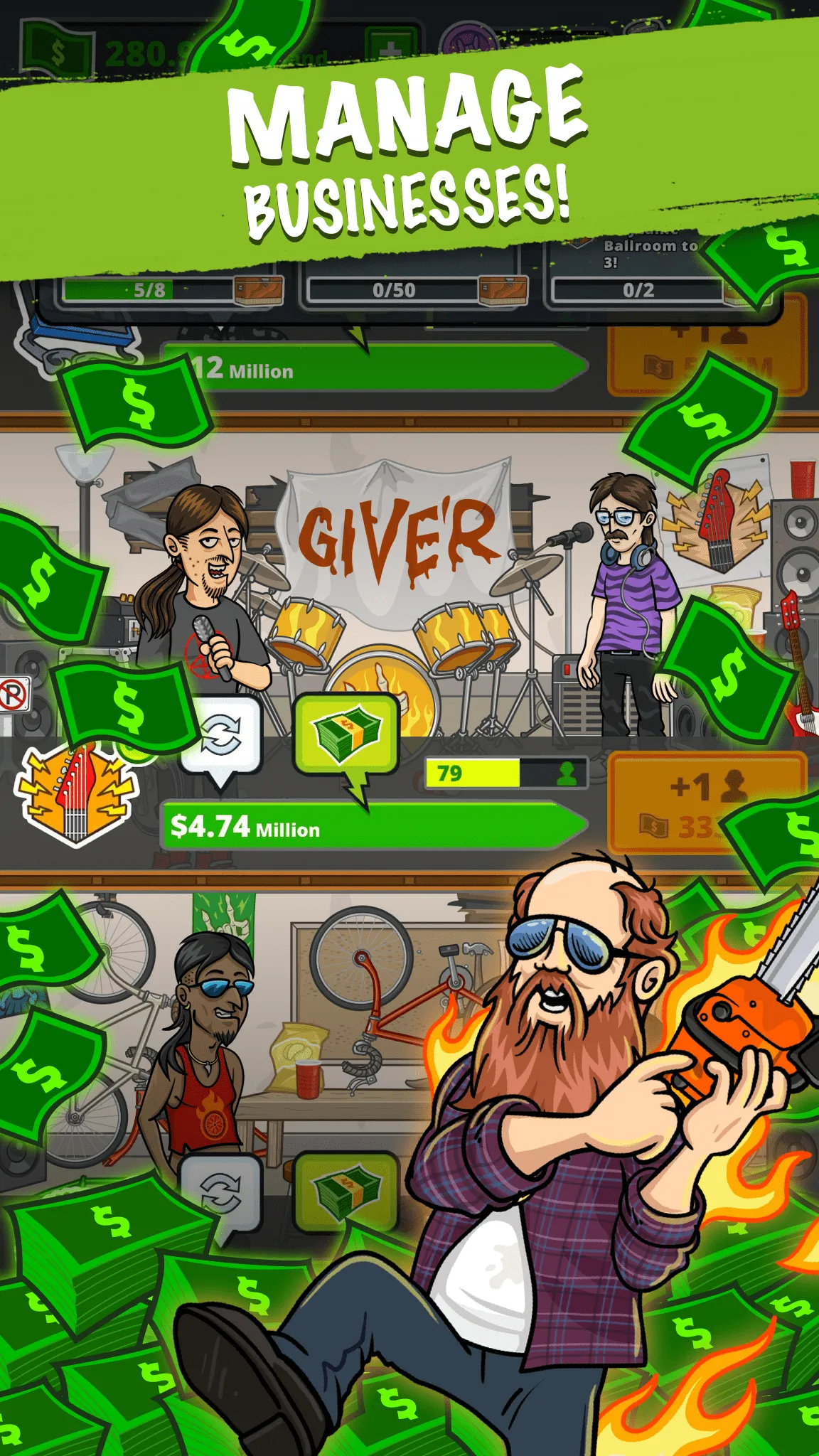 Fubar Idle Party Tycoon Game | Indus Appstore | Screenshot