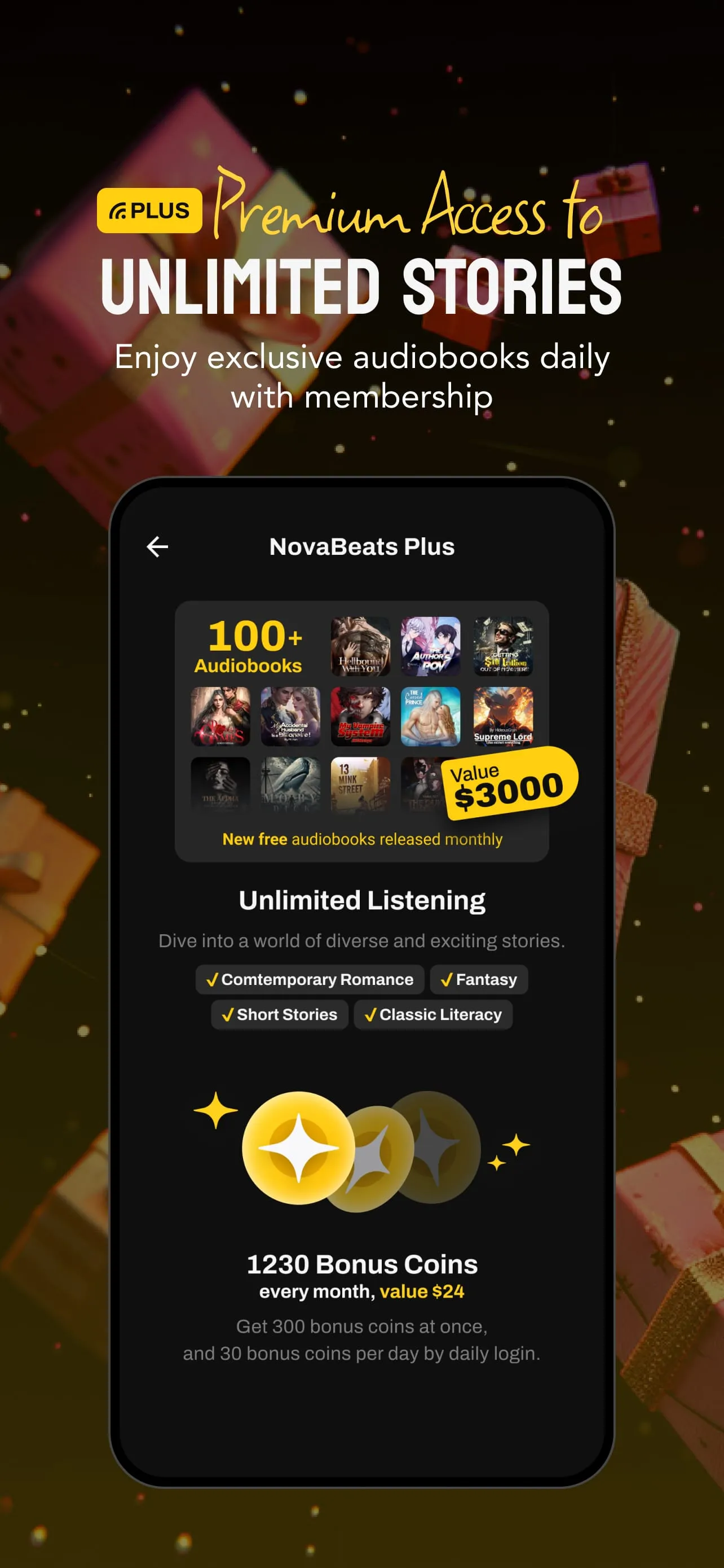 NovaBeats-AudioBooks&Series | Indus Appstore | Screenshot