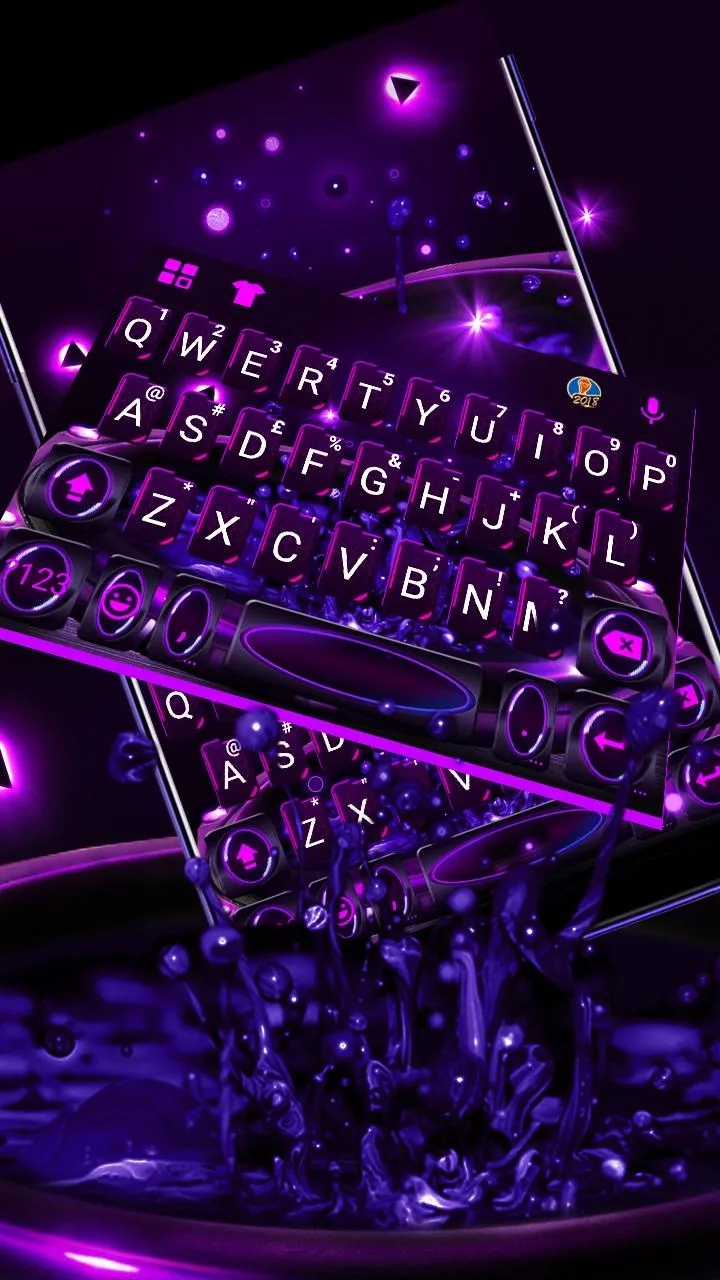 Glow Neon Business Keyboard Th | Indus Appstore | Screenshot