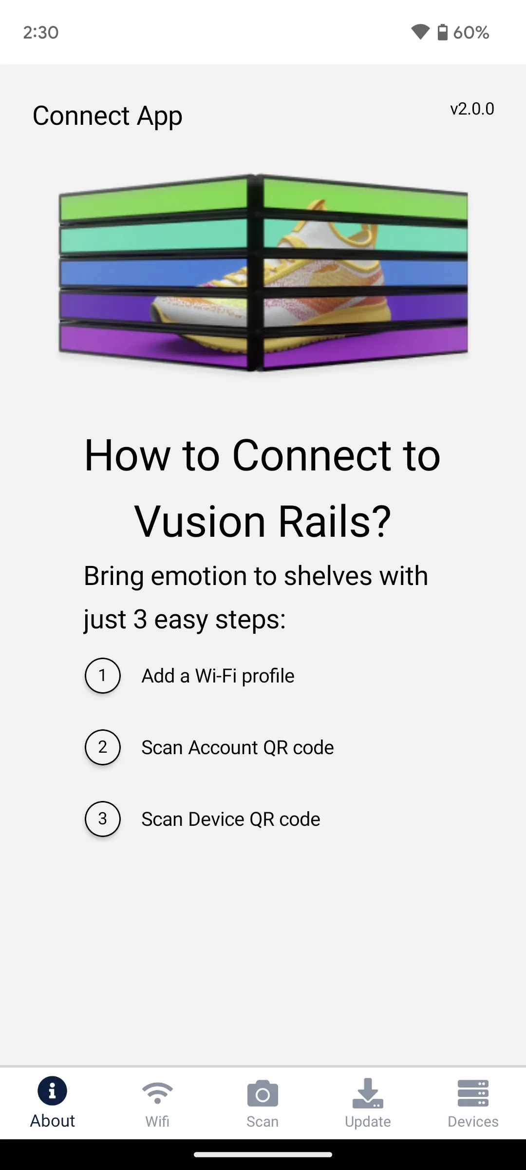 VUSION Rail: Connect | Indus Appstore | Screenshot