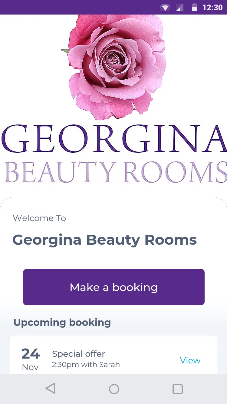 Georgina Beauty Rooms | Indus Appstore | Screenshot