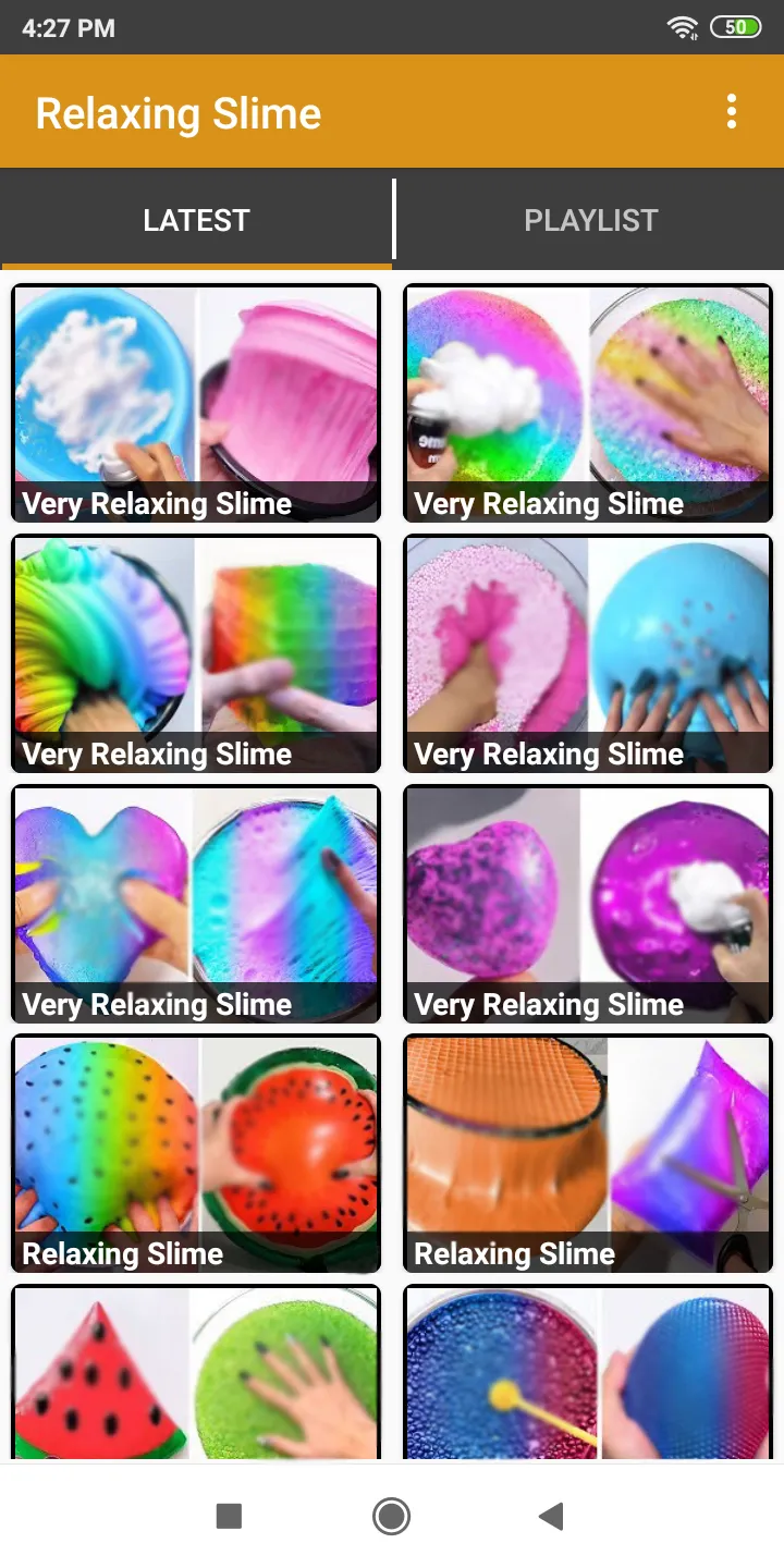 Relaxing And Satisfying Slime  | Indus Appstore | Screenshot