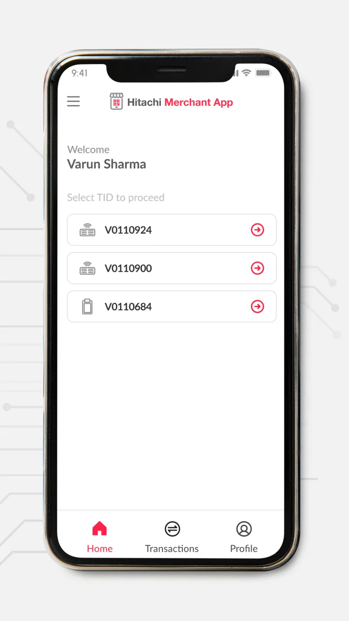 Hitachi Merchant App | Indus Appstore | Screenshot