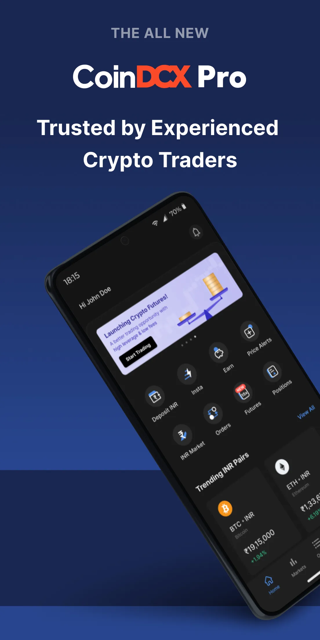 CoinDCX Pro: Crypto Trading | Indus Appstore | Screenshot