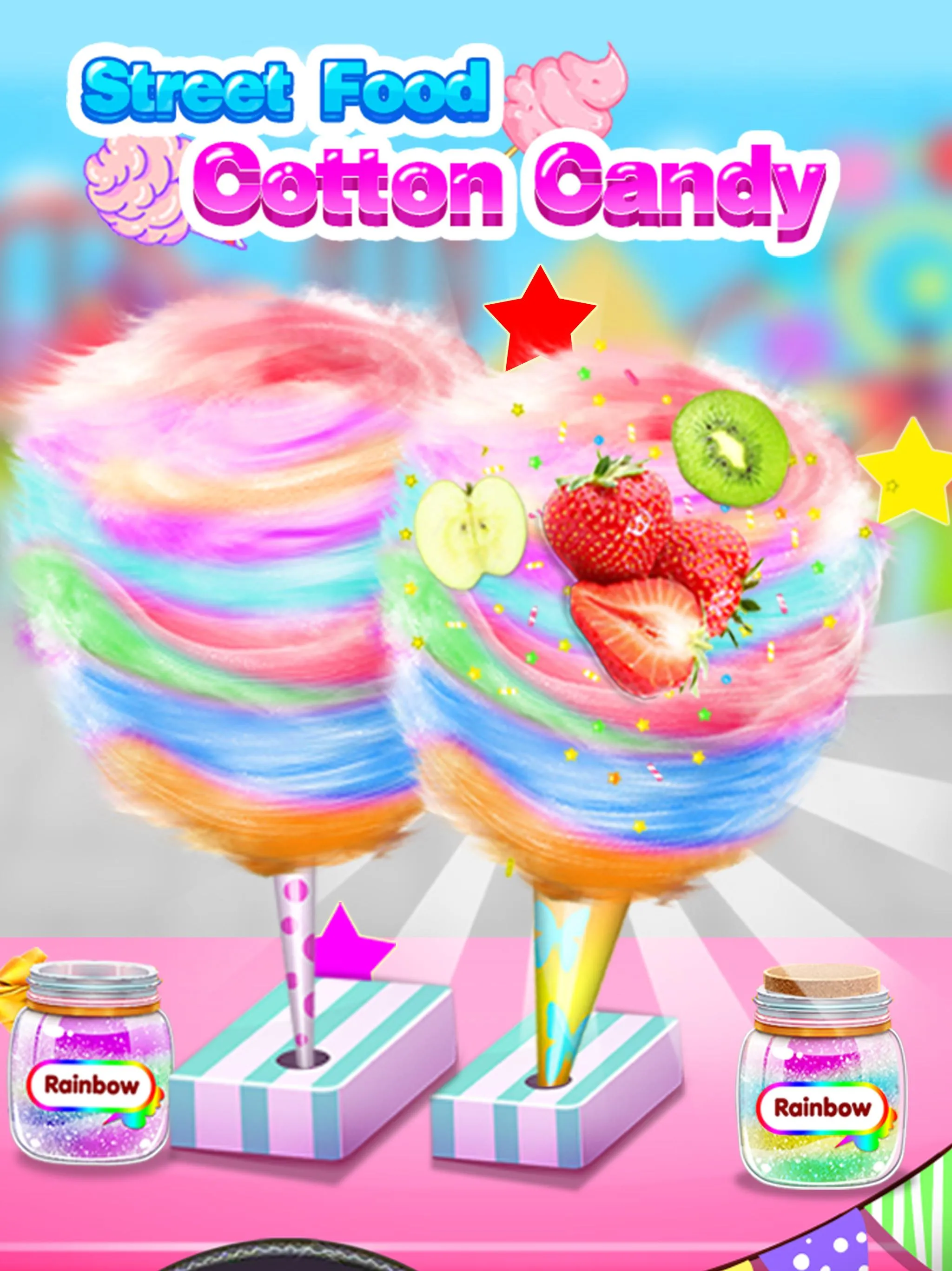 Street Food - Cotton Candy | Indus Appstore | Screenshot