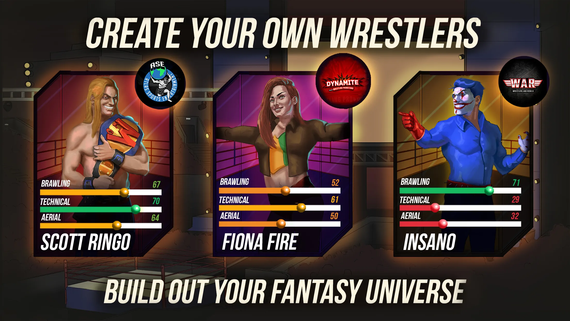 Wrestling GM | Indus Appstore | Screenshot