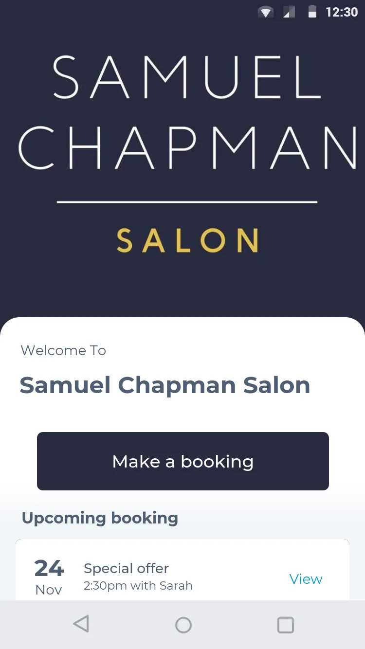 Samuel Chapman Salon | Indus Appstore | Screenshot