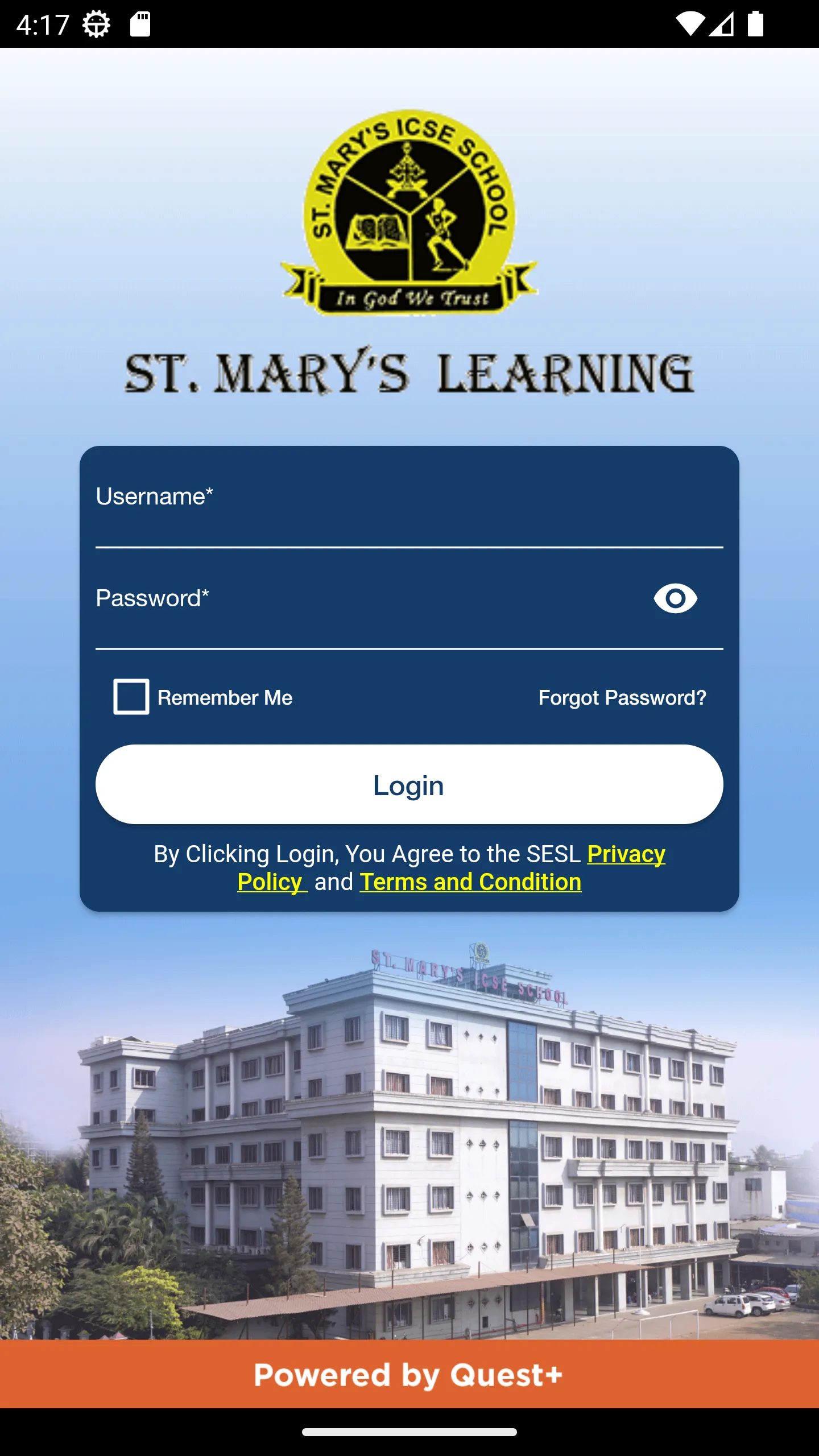 ST. MARY'S LEARNING | Indus Appstore | Screenshot