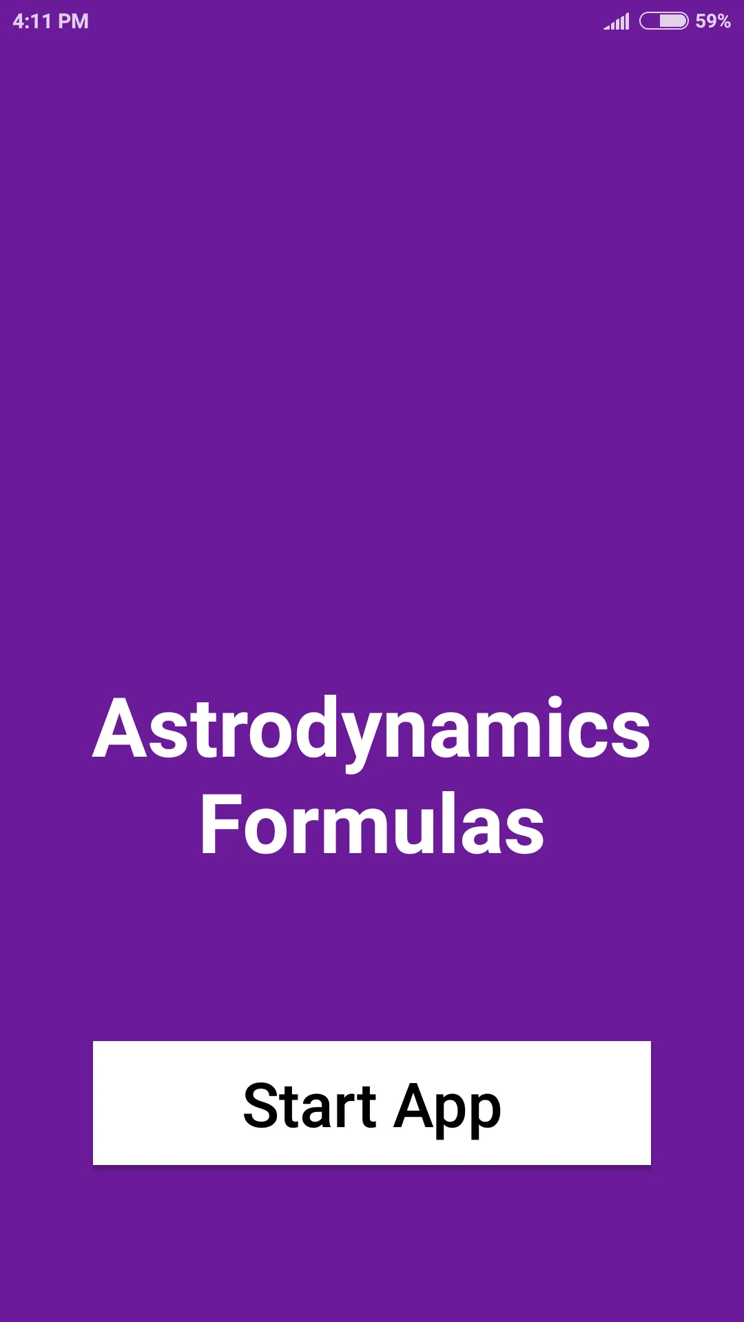 Astrodynamics Formulas | Indus Appstore | Screenshot