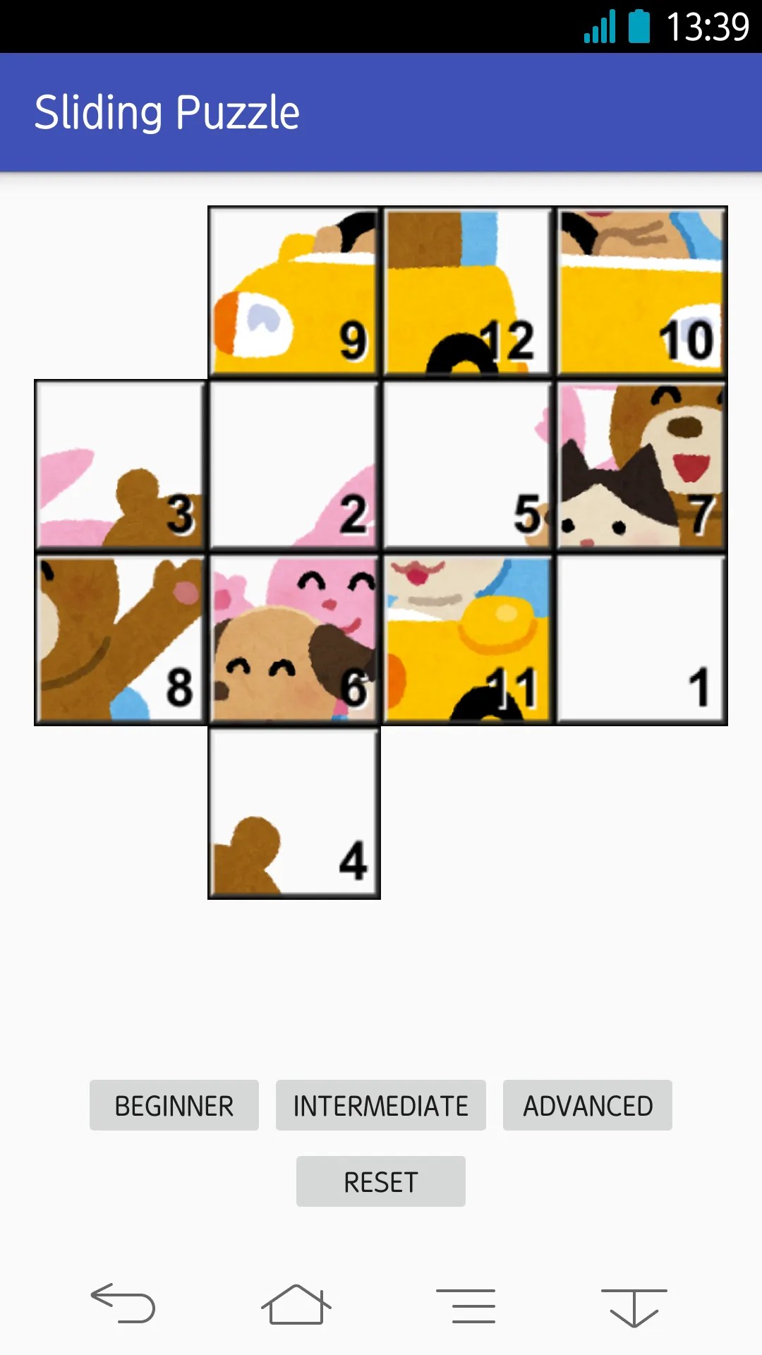 Sliding Puzzle for Kids | Indus Appstore | Screenshot