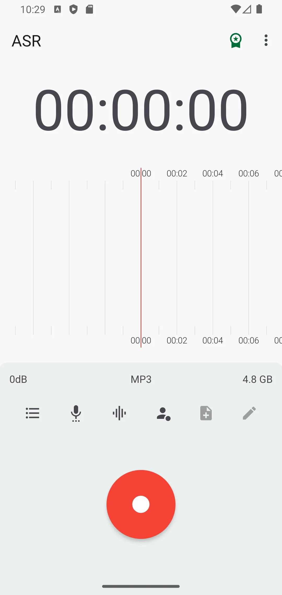 ASR Voice Recorder | Indus Appstore | Screenshot