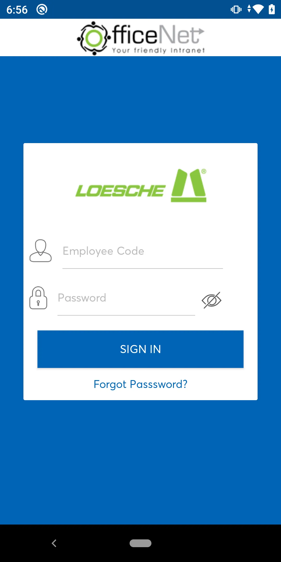 Officenet HR App Loesche | Indus Appstore | Screenshot