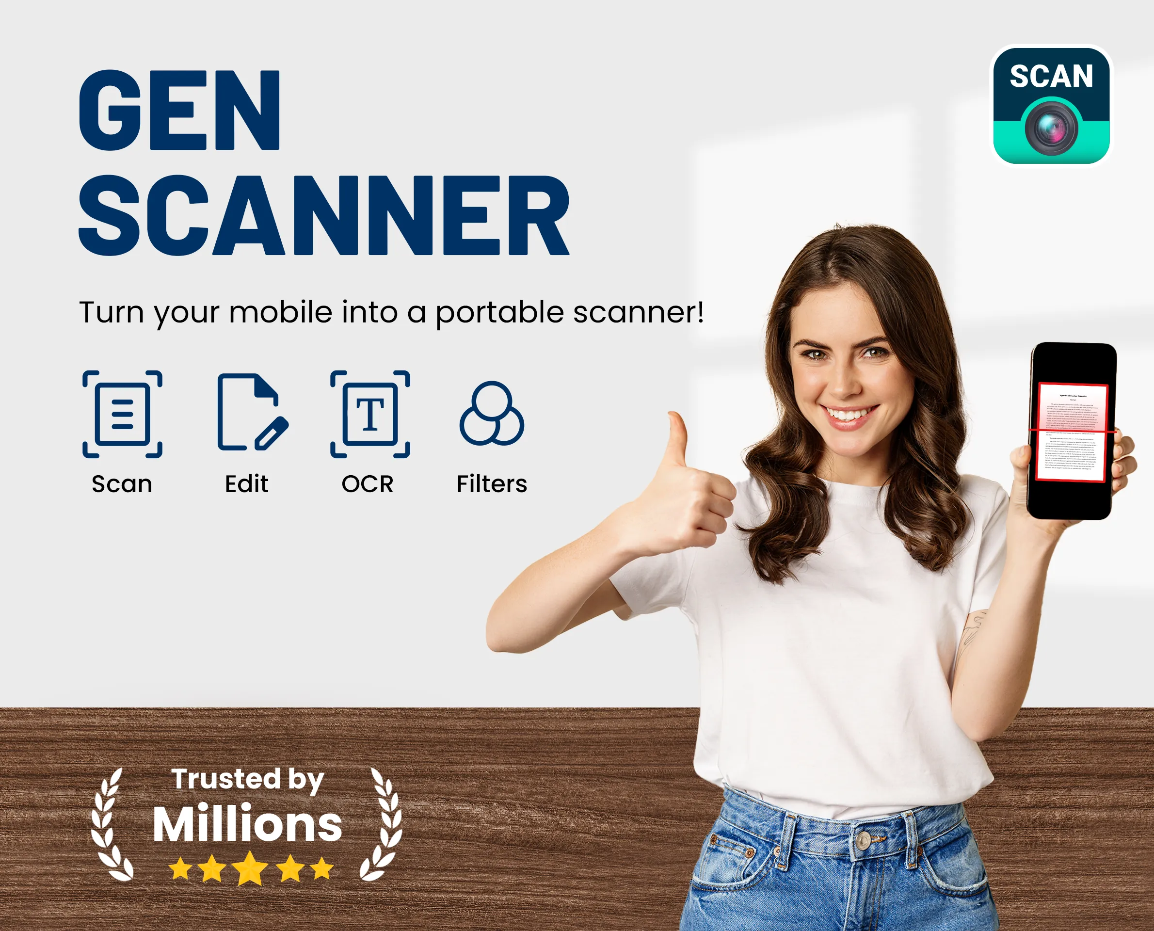 PDF Scanner App - Gen Scanner | Indus Appstore | Screenshot