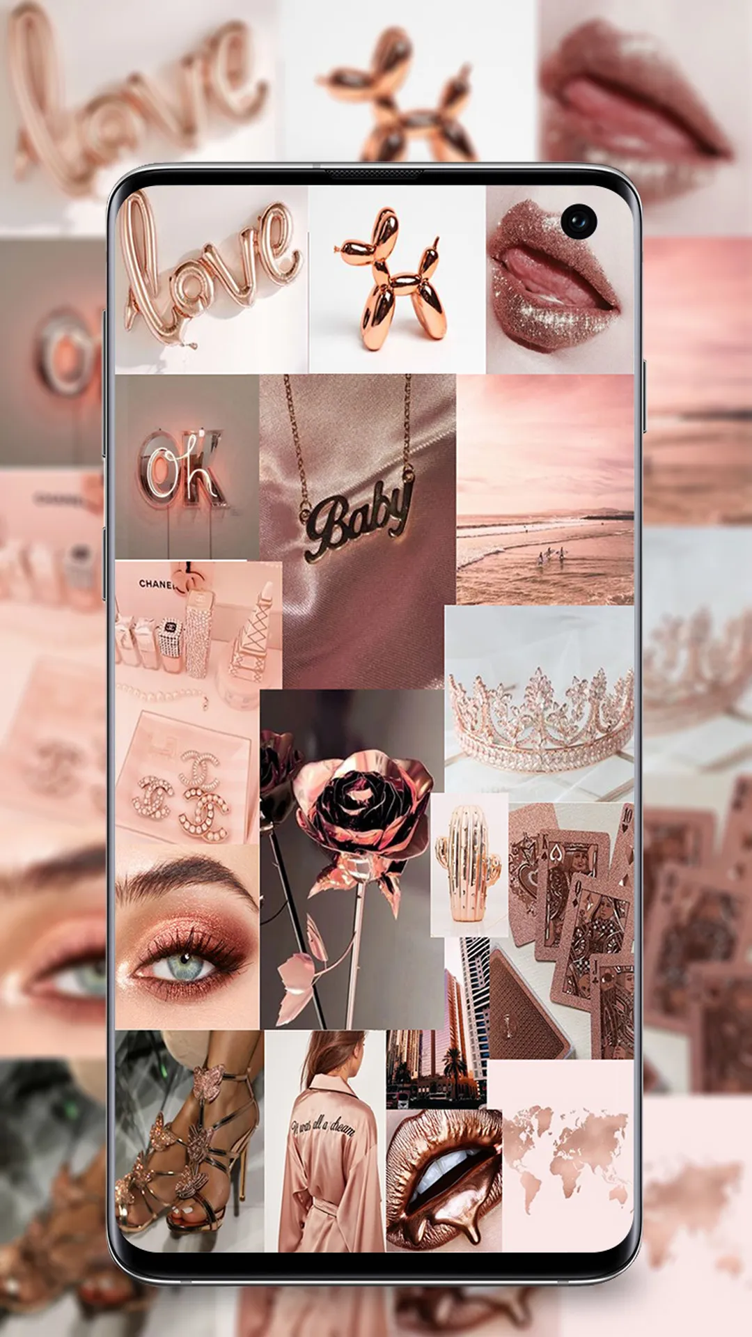 Rose Gold Wallpaper | Indus Appstore | Screenshot