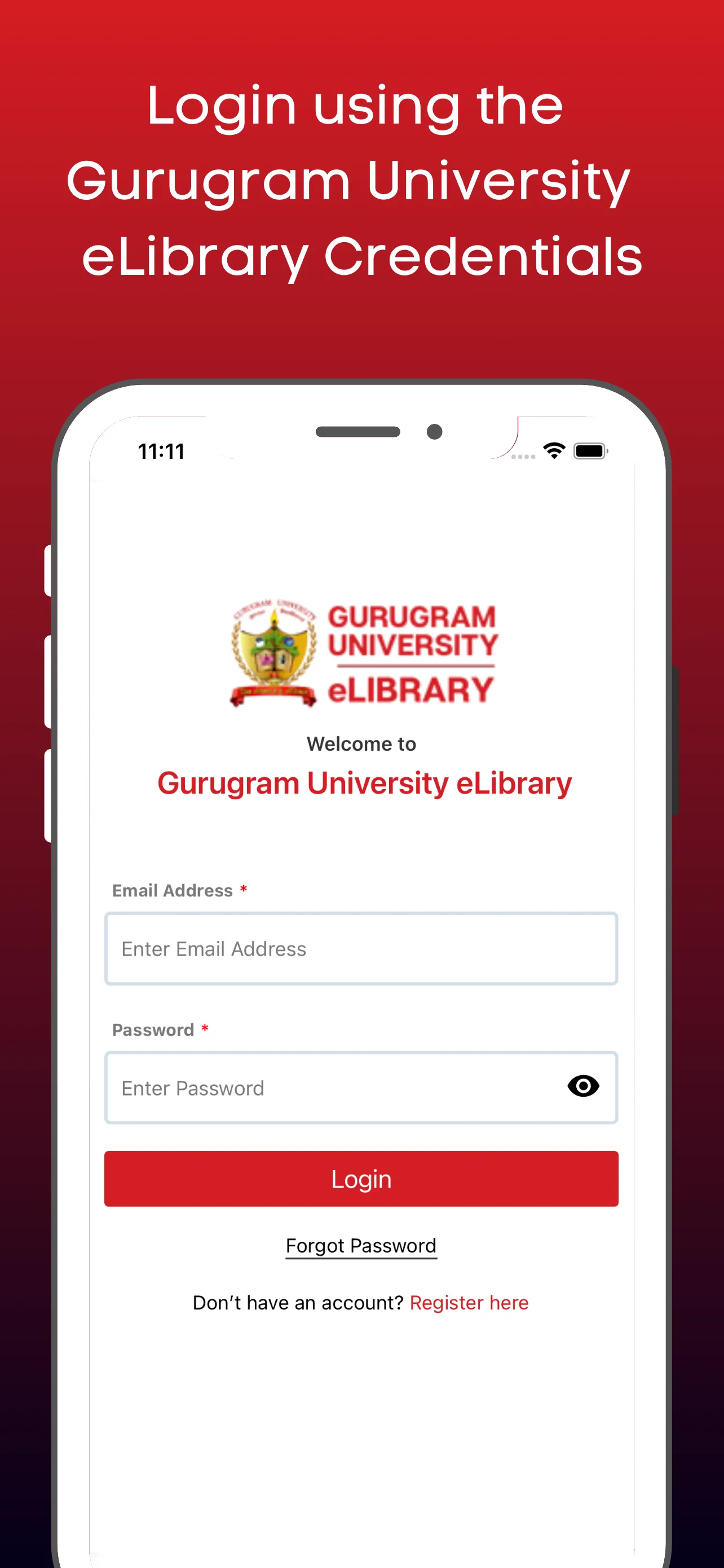 Gurugram University eLibrary | Indus Appstore | Screenshot