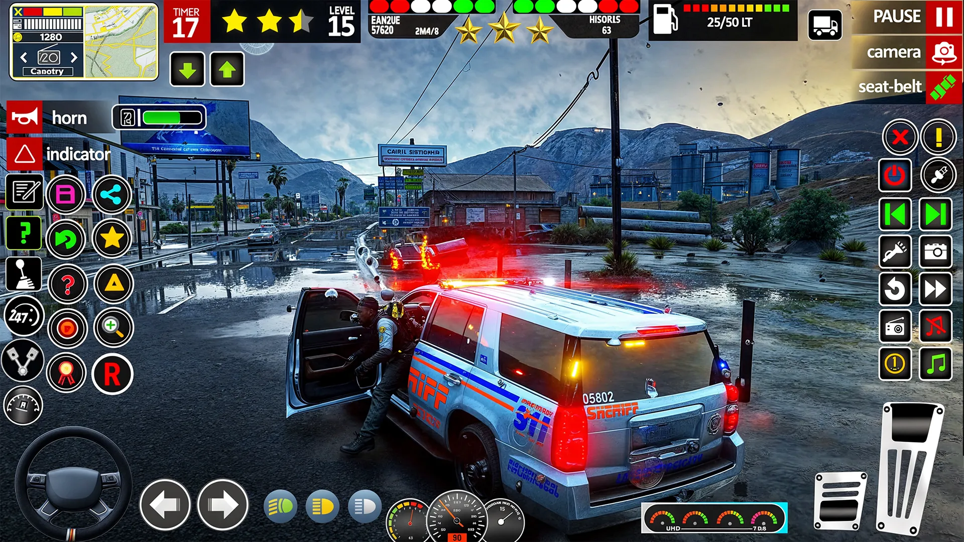 Police Car Game 3d Car Driving | Indus Appstore | Screenshot