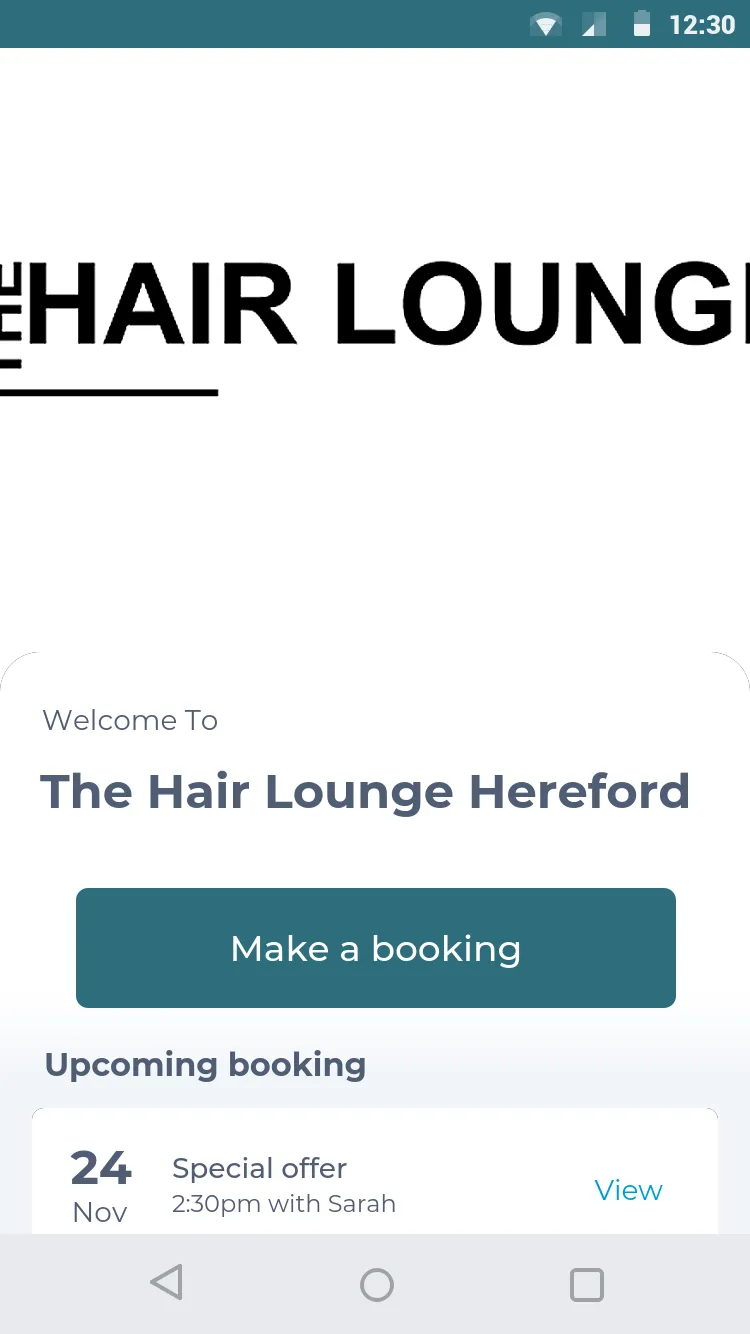 The Hair Lounge Hereford | Indus Appstore | Screenshot