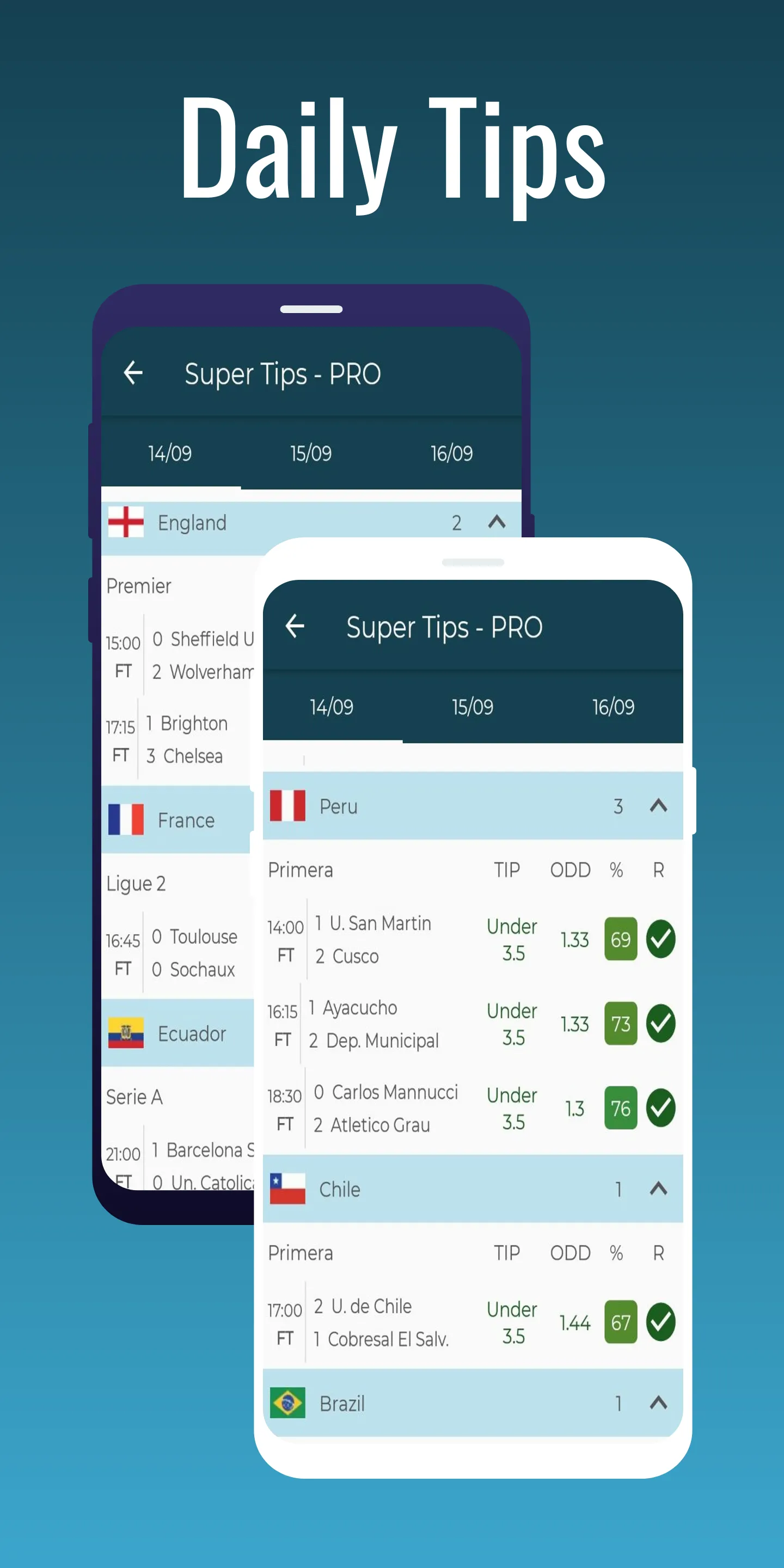 Super Tips: Goals Predictions | Indus Appstore | Screenshot