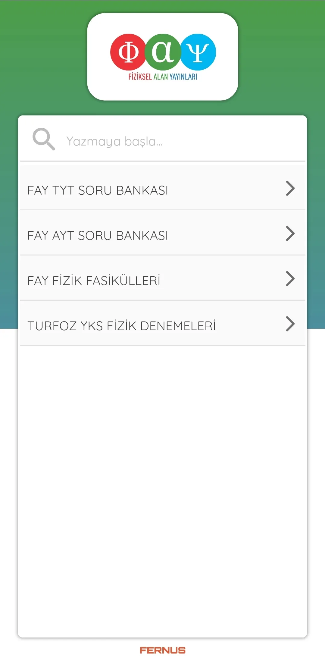 Fiziksel Alan(FAY) Video Çözüm | Indus Appstore | Screenshot