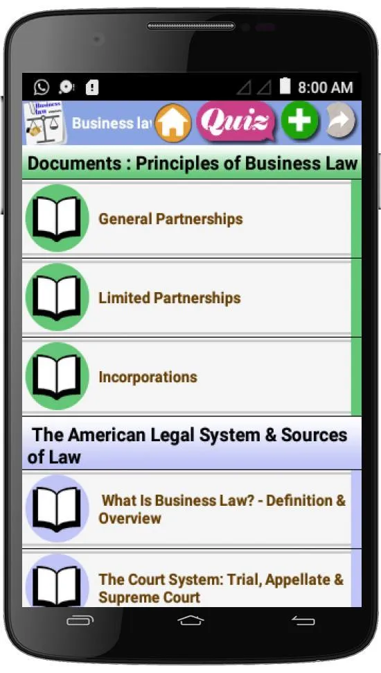 Business Law  Courses | Indus Appstore | Screenshot