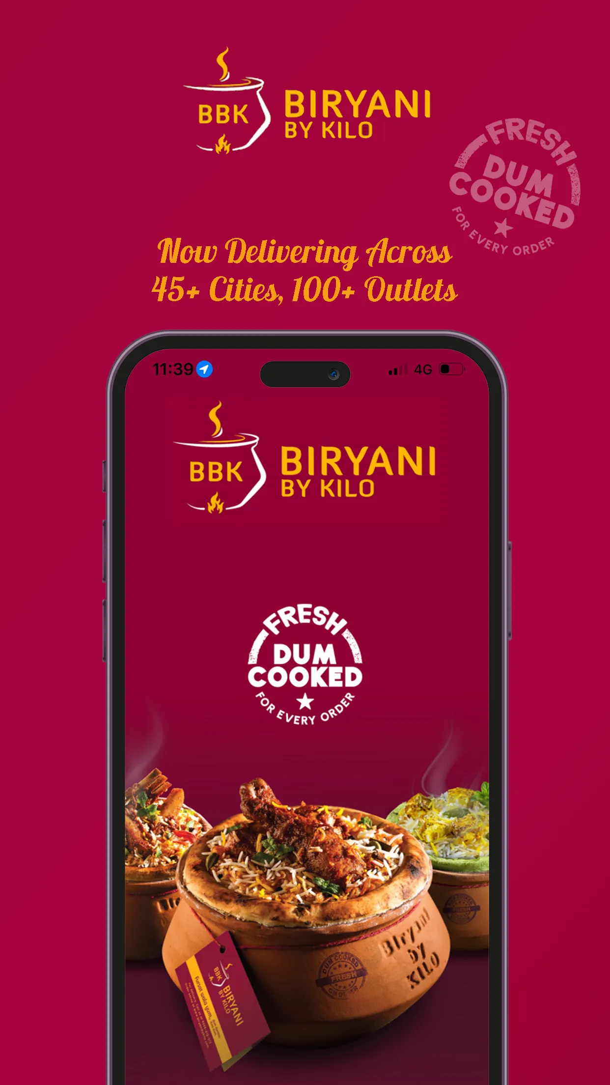 Biryani by Kilo - Order Online | Indus Appstore | Screenshot