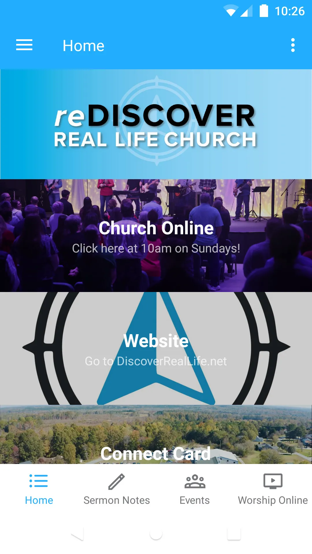 Real Life Church of NC | Indus Appstore | Screenshot