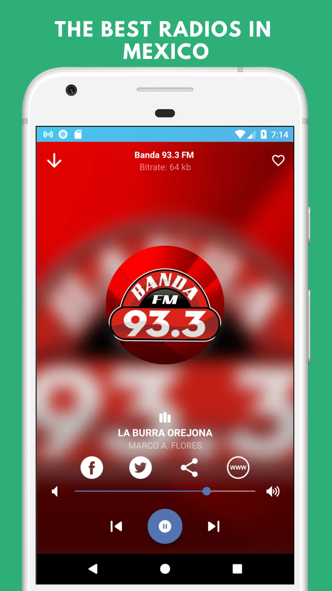 Radio Monterrey - Nuevo Leon | Indus Appstore | Screenshot