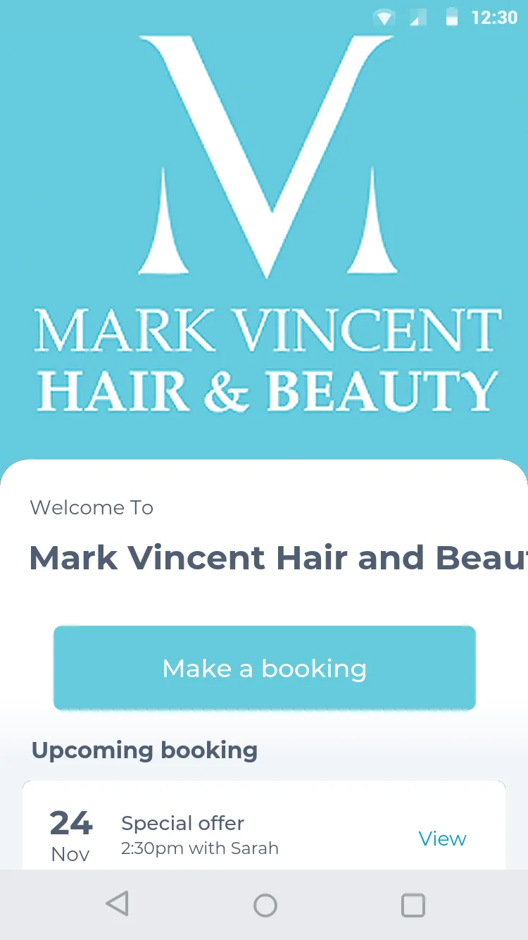 Mark Vincent Hair and Beauty | Indus Appstore | Screenshot