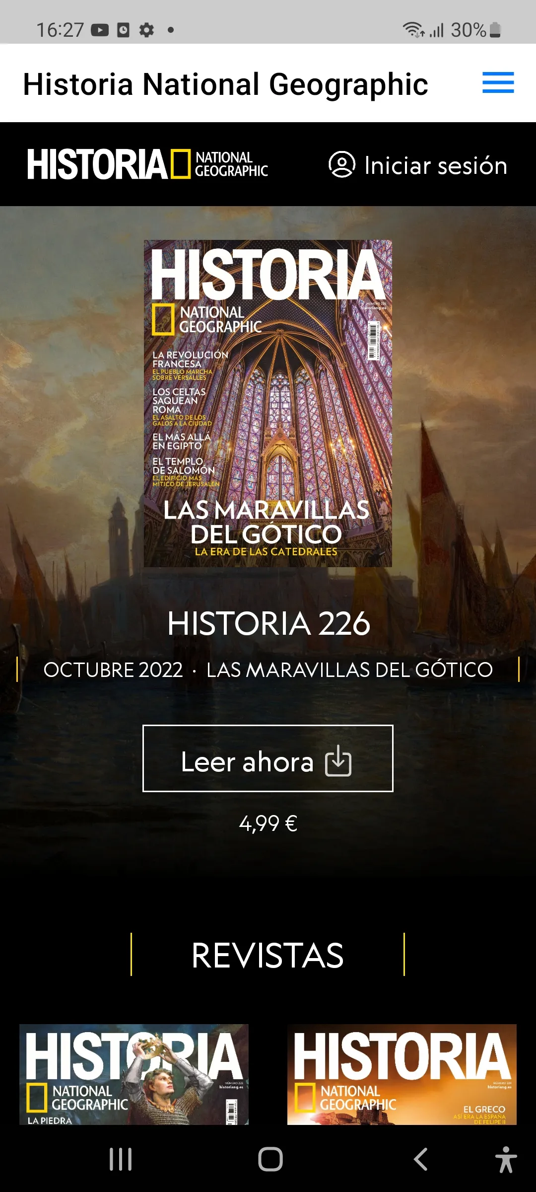 Historia National Geographic | Indus Appstore | Screenshot