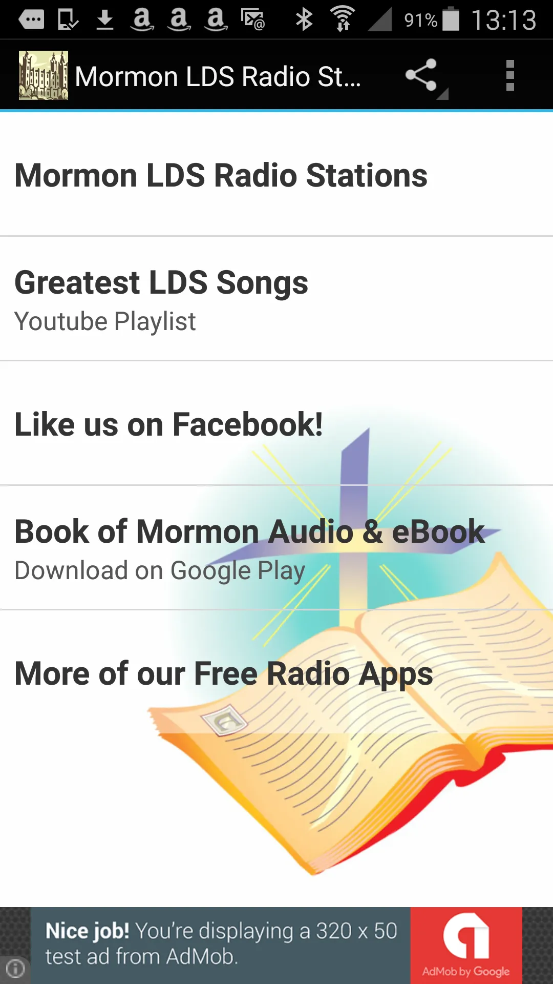 Mormon LDS Radio Stations | Indus Appstore | Screenshot