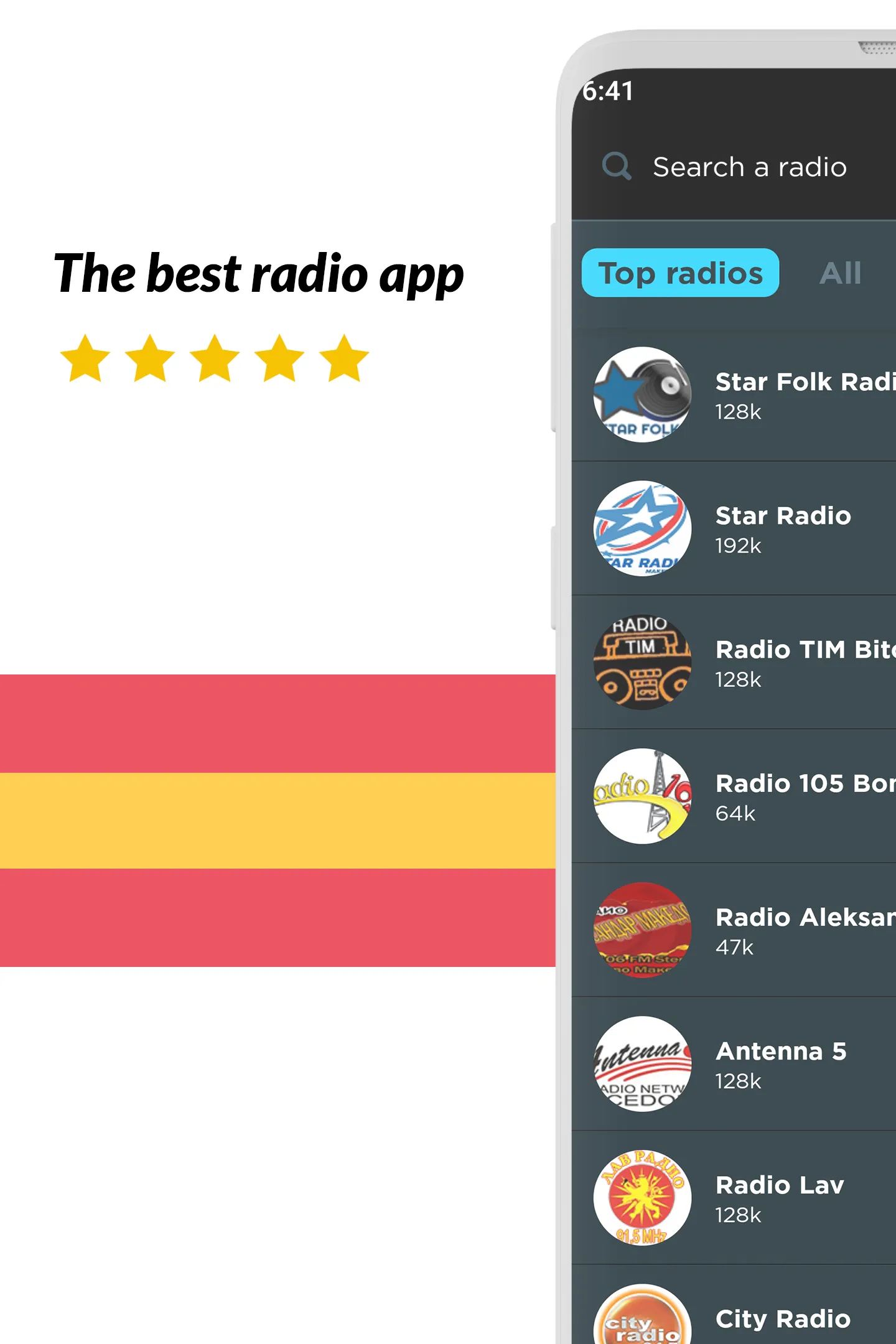 Macedonia Radio: FM Radio | Indus Appstore | Screenshot